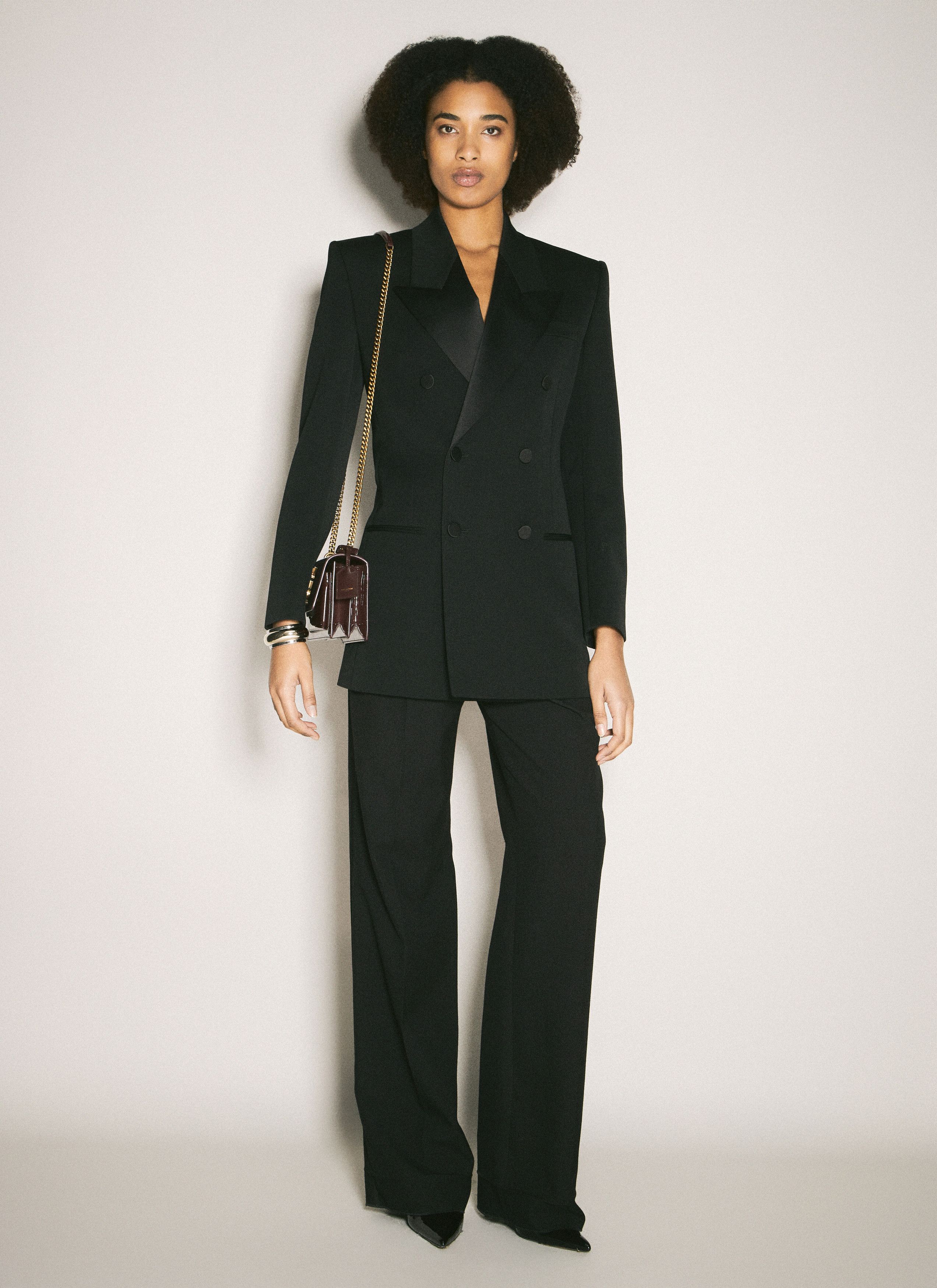 Saint Laurent Paris Tuxedo Blazer Size XS / US 0-2 / IT 36-38 - 2 Thumbnail