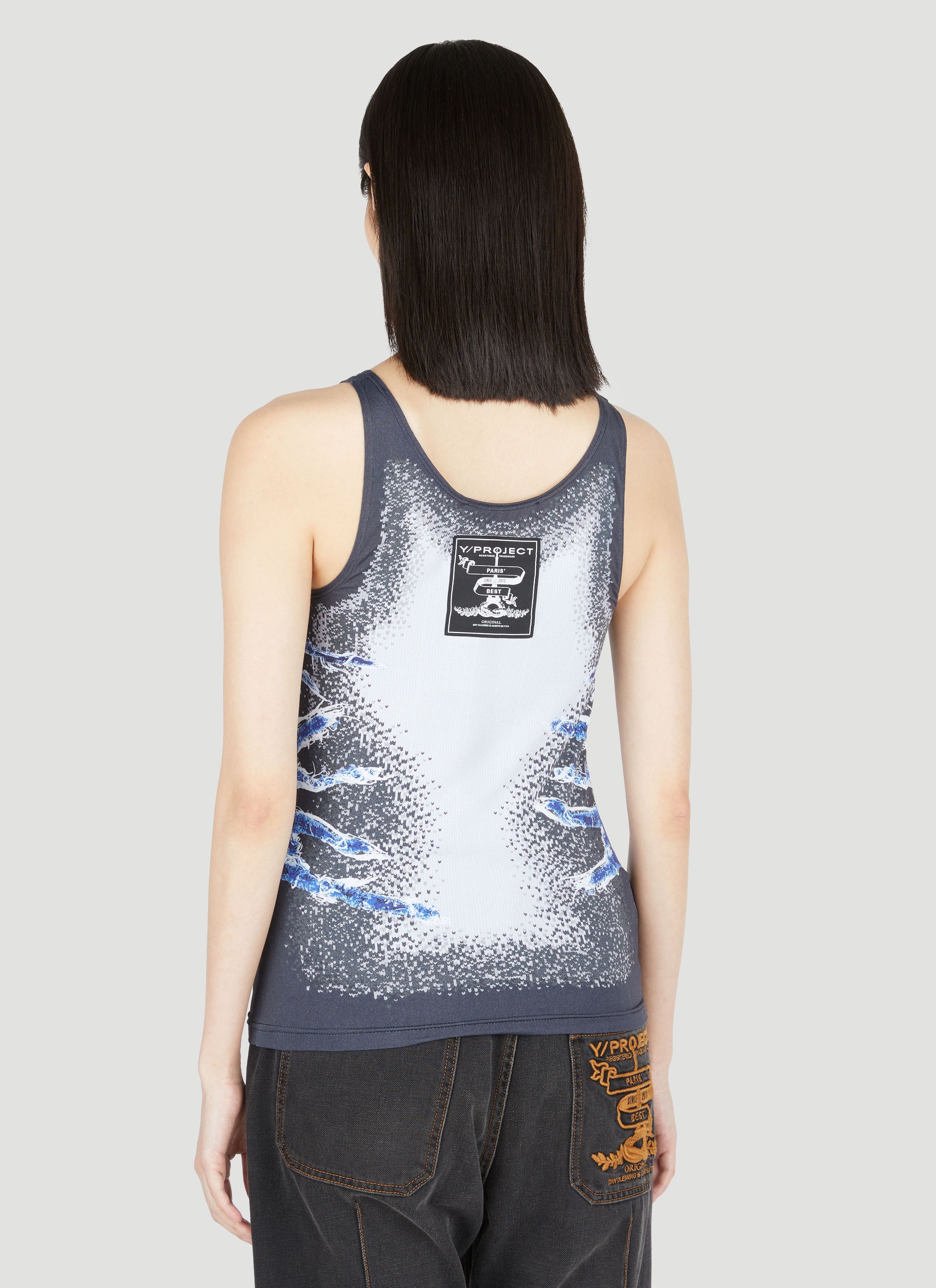 Y/Project Whisker Print Tank Top Size M / US 6-8 / IT 42-44 - 4 Thumbnail
