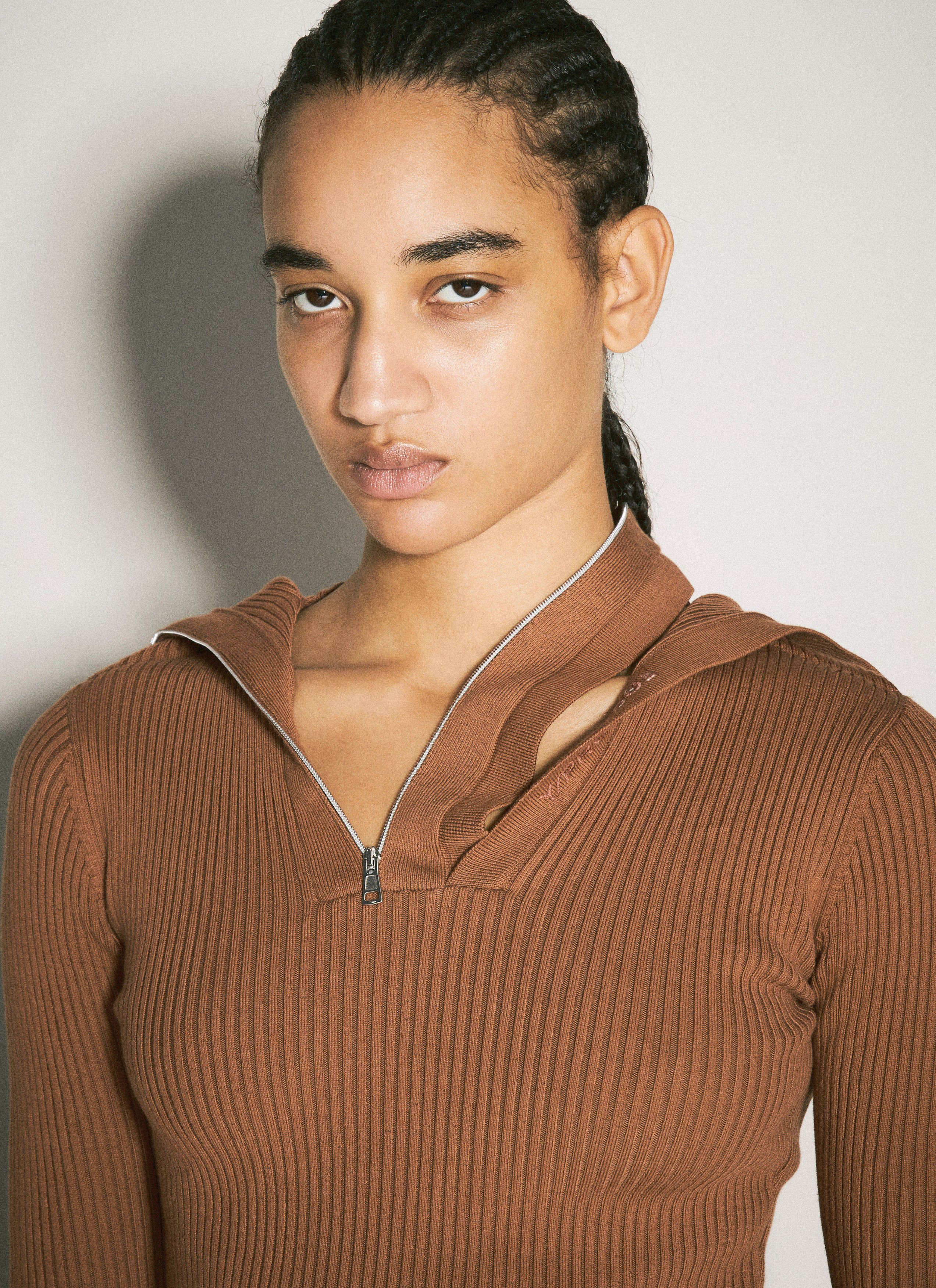 Y/Project Pinched Shoulder Rib Sweater Size S / US 4 / IT 40 - 3 Thumbnail