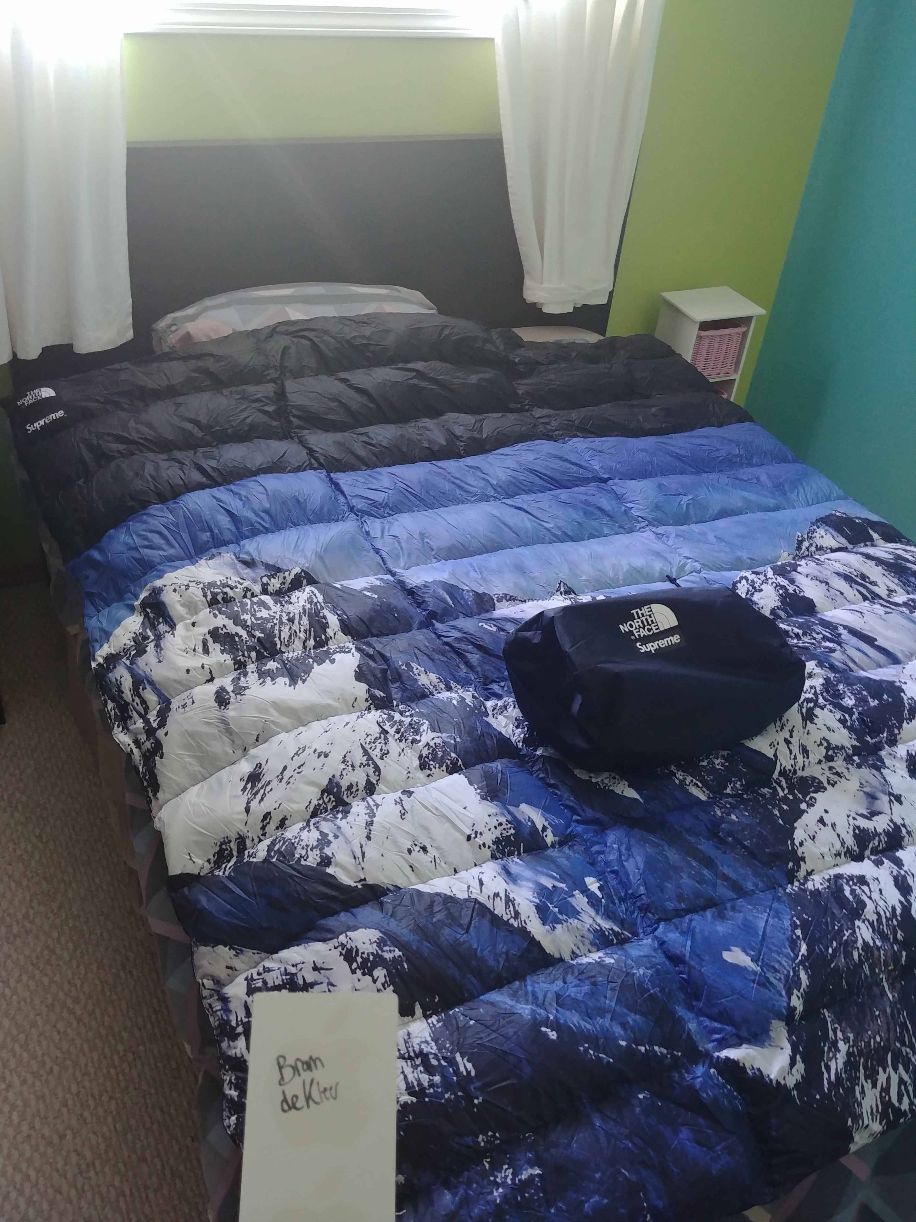 Supreme the north face on sale blanket