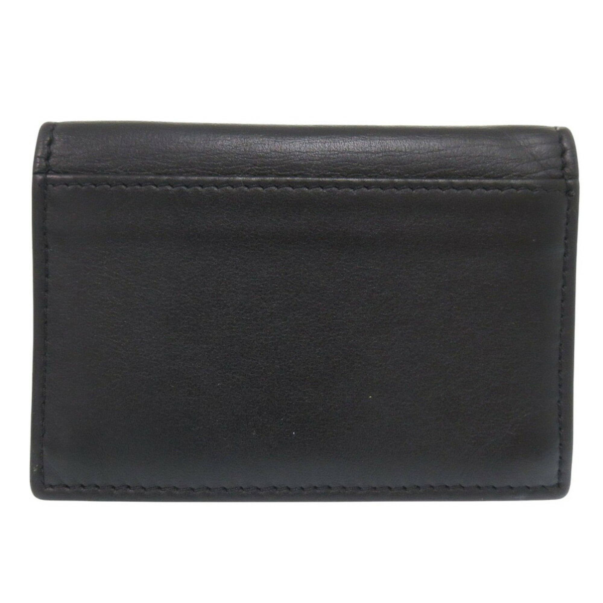 Valentino Valentino Garavani V Calf Black Card Case 1873Valentino Size ONE SIZE - 4 Thumbnail