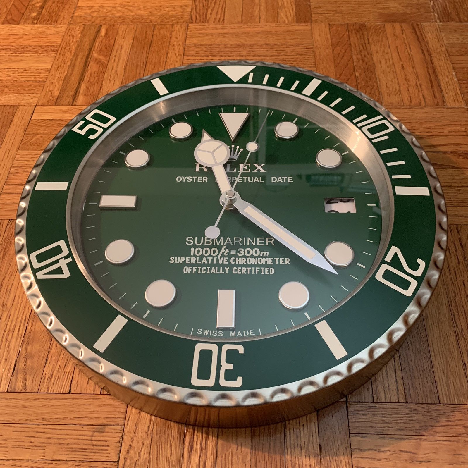Rolex Rolex Oyster Submariner Hulk Wall Clock Size ONE SIZE - 2 Preview