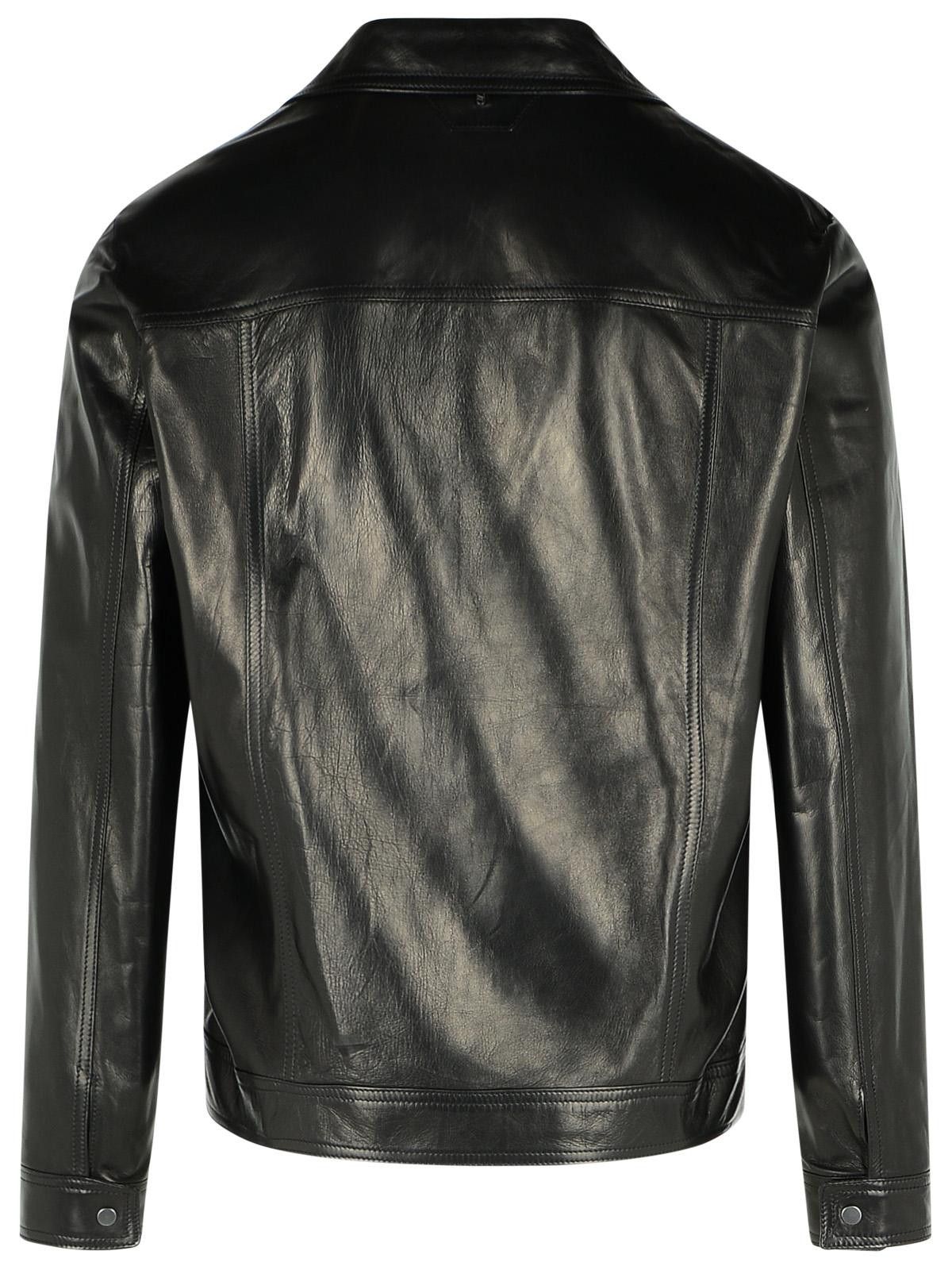 Salvatore Santoro SALVATORE SANTORO Black Leather Jacket Size US M / EU 48-50 / 2 - 3 Thumbnail