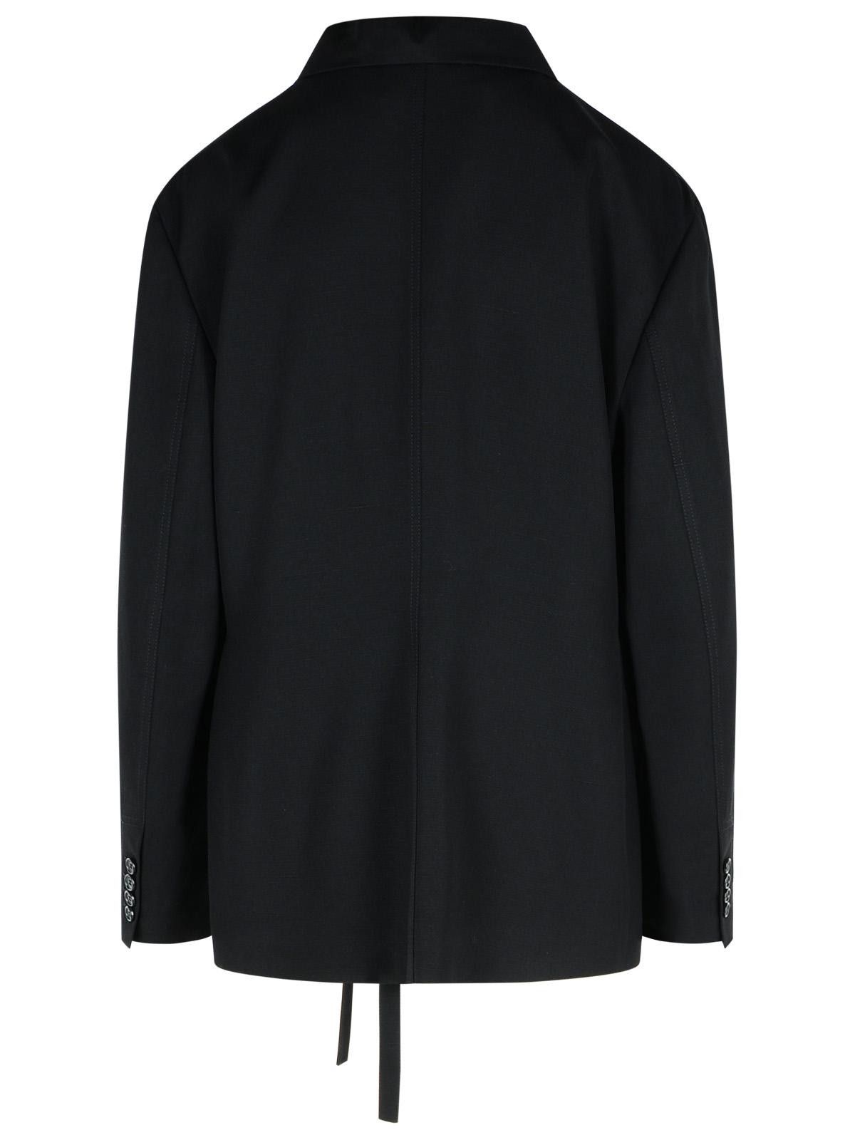 JW Anderson JW ANDERSON 'T' Black Viscose Blazer Size M / US 6-8 / IT 42-44 - 3 Thumbnail