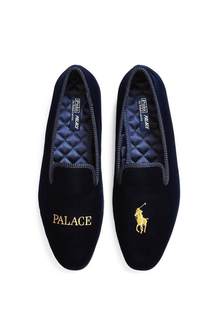 Palace × Polo Ralph Lauren Polo x Palace Formal Slippers | Grailed