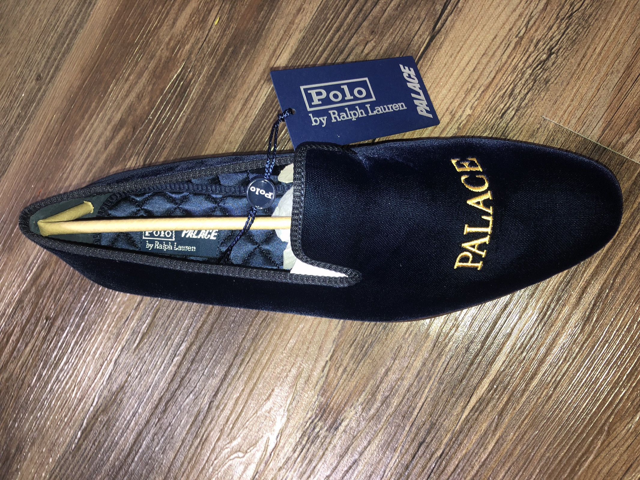 Palace × Polo Ralph Lauren Polo x Palace Formal Slippers | Grailed