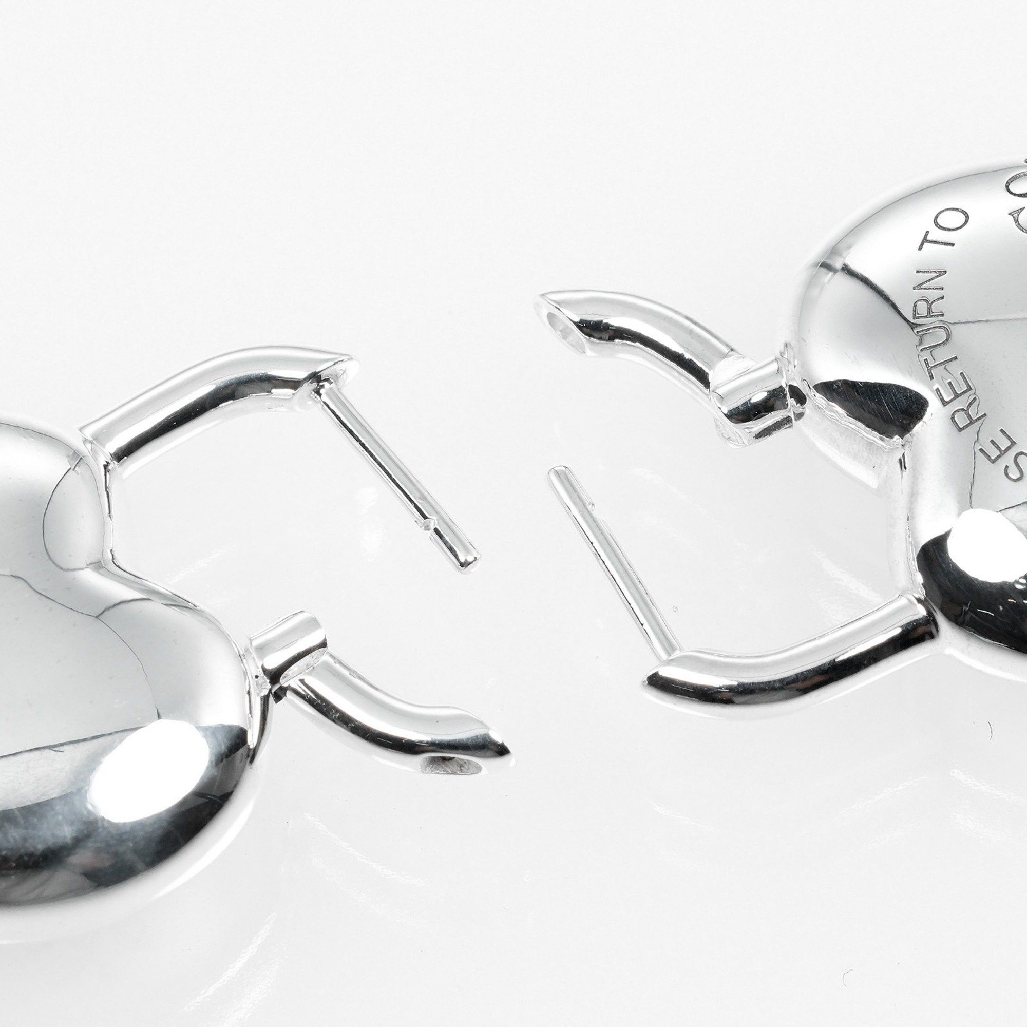 Tiffany & Co. Tiffany & Co. Return to Full Heart Earrings, 925 Silver, Approx. 21.82g Size ONE SIZE - 7 Thumbnail