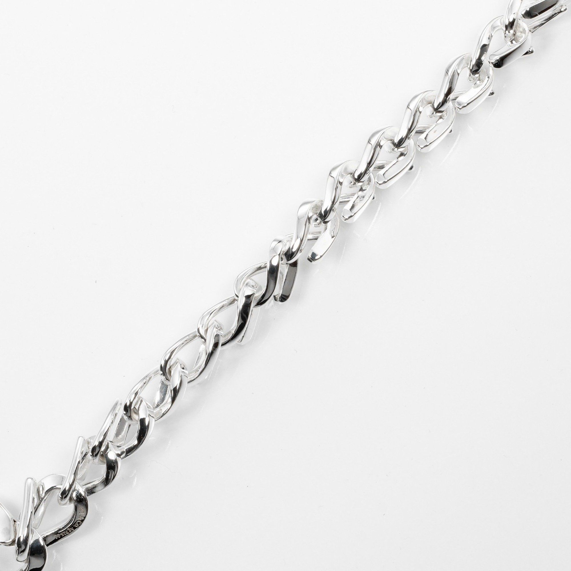 Tiffany & Co. Tiffany & Co. Forged Medium Link Bracelet, 17cm wrist size, 925 silver, approx. 38g Size ONE SIZE - 7 Thumbnail