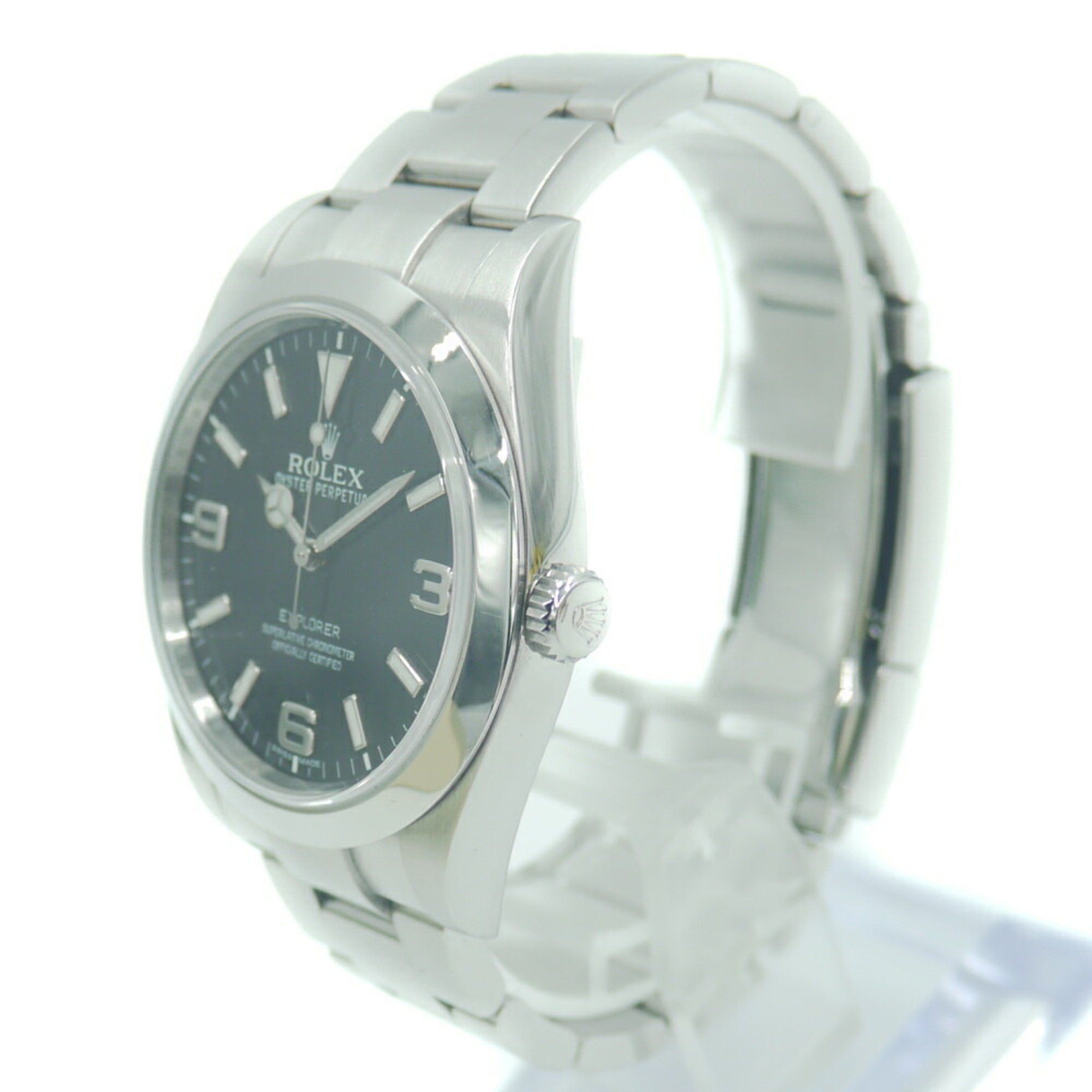 Rolex Rolex Explorer 1 214270 Random Roulette SS Automatic Watch Black Dial Size ONE SIZE - 2 Thumbnail