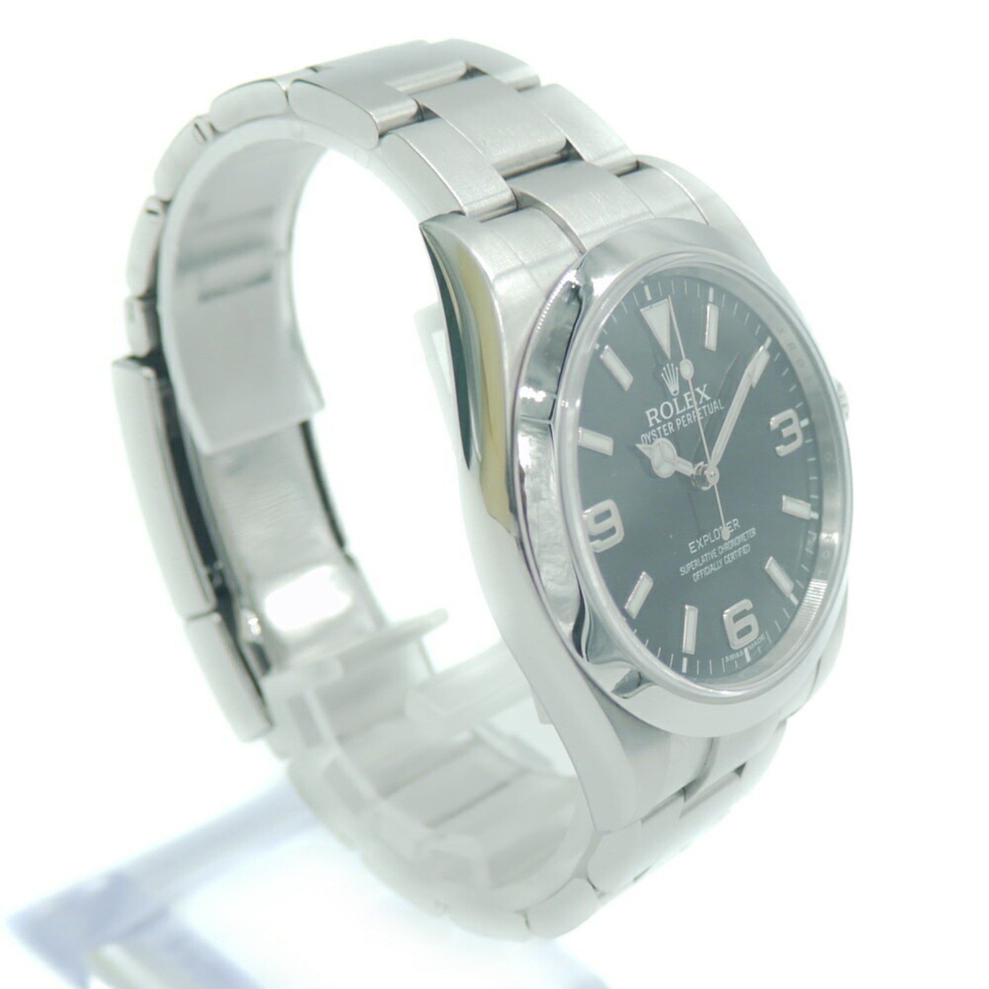 Rolex Rolex Explorer 1 214270 Random Roulette SS Automatic Watch Black Dial Size ONE SIZE - 3 Thumbnail