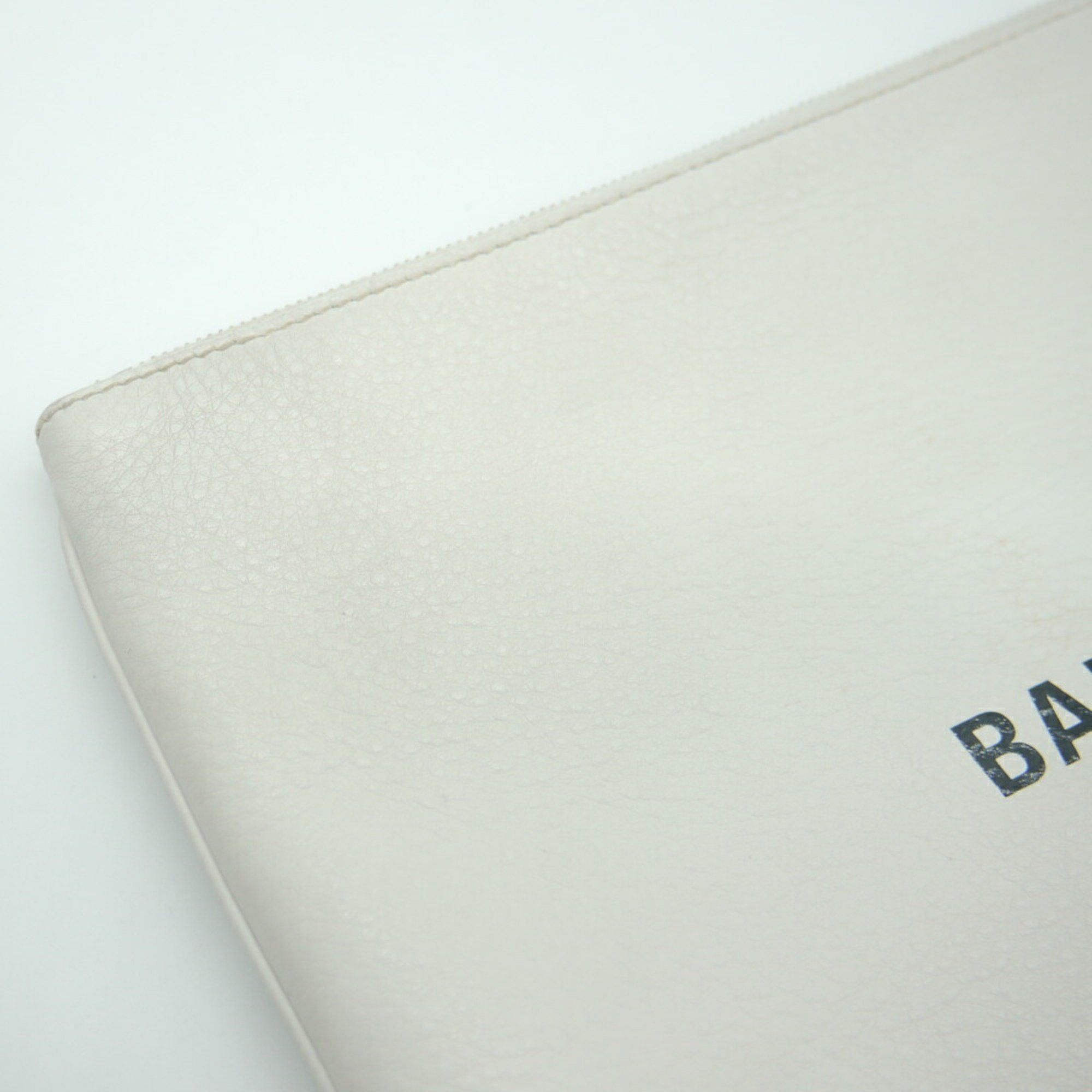 Balenciaga BALENCIAGA Clip M Clutch Bag White 485110 Size ONE SIZE - 9 Thumbnail