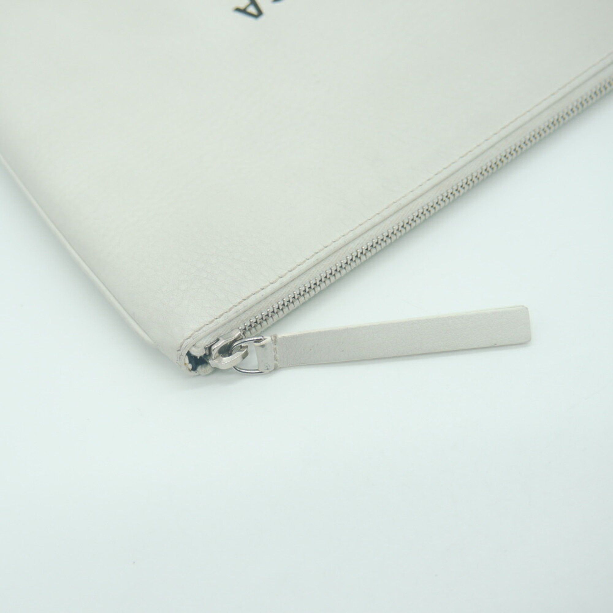 Balenciaga BALENCIAGA Clip M Clutch Bag White 485110 Size ONE SIZE - 5 Thumbnail