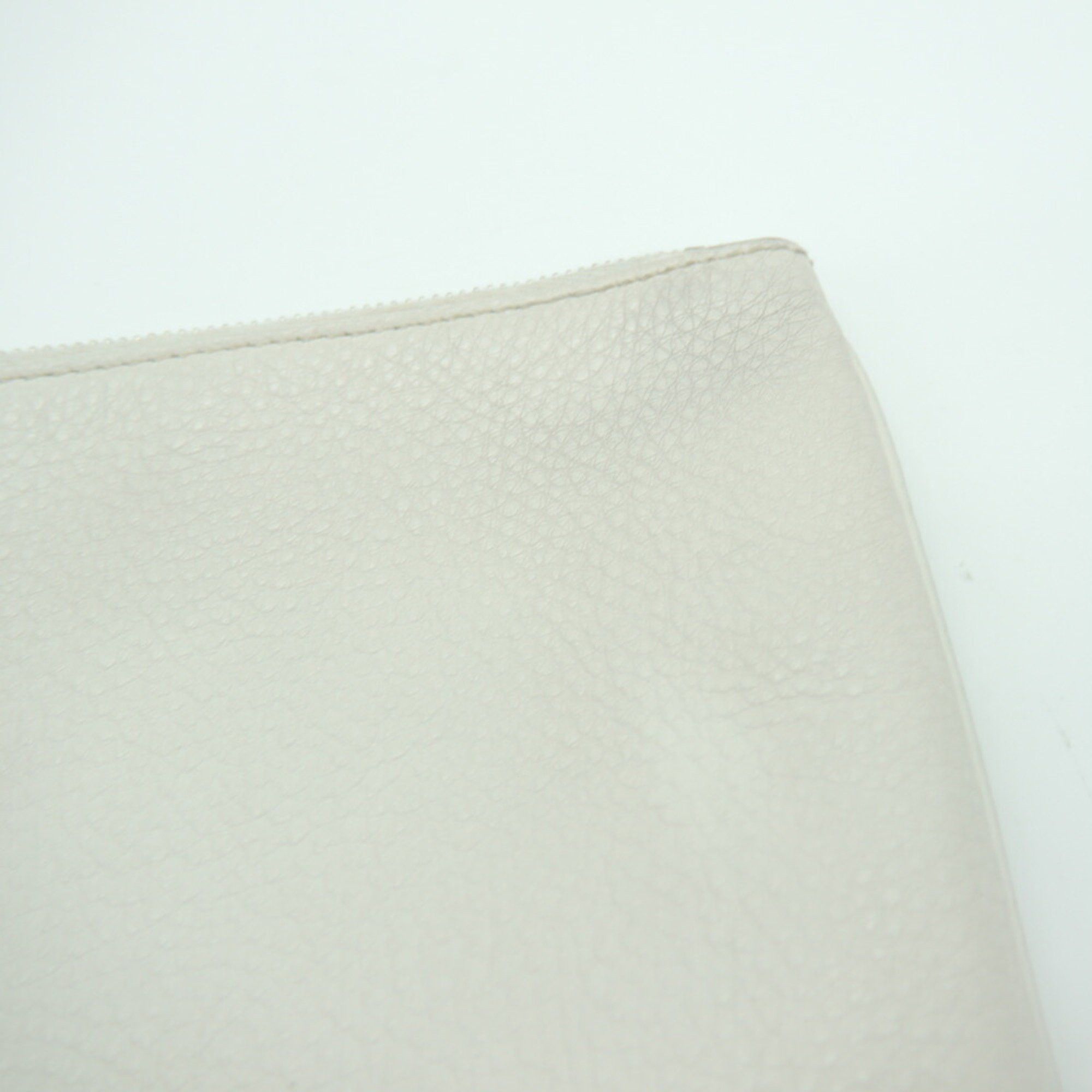 Balenciaga BALENCIAGA Clip M Clutch Bag White 485110 Size ONE SIZE - 10 Thumbnail
