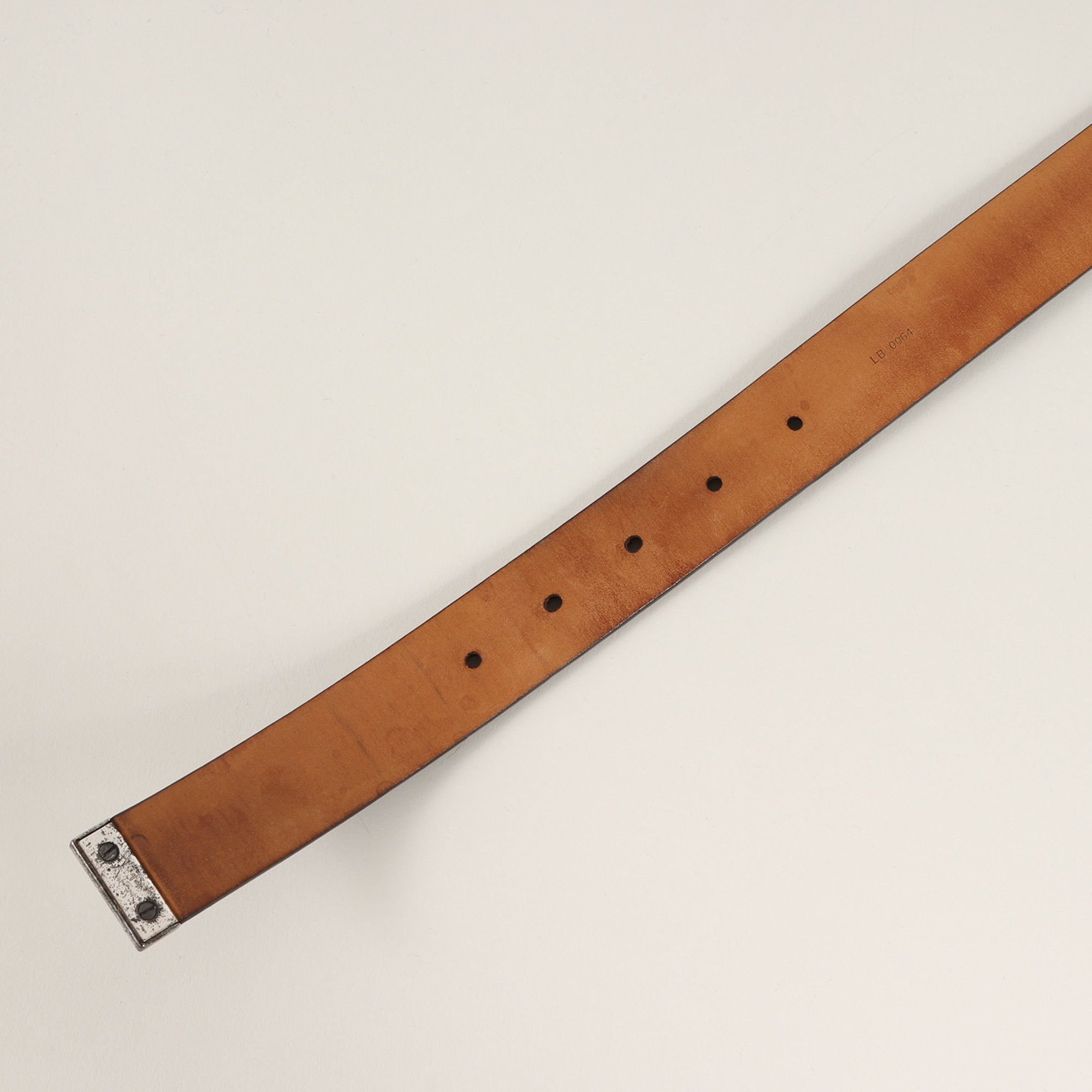 Louis Vuitton LOUIS VUITTON Belt Size: 80/32 Enture Carre Damier Ebene Canvas (M6803 Made in 2004) Brown Size ONE SIZE - 6 Thumbnail