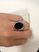 Jw Black CZ Tibetan Silver Ring - Size 6.5 Size ONE SIZE - 4 Thumbnail