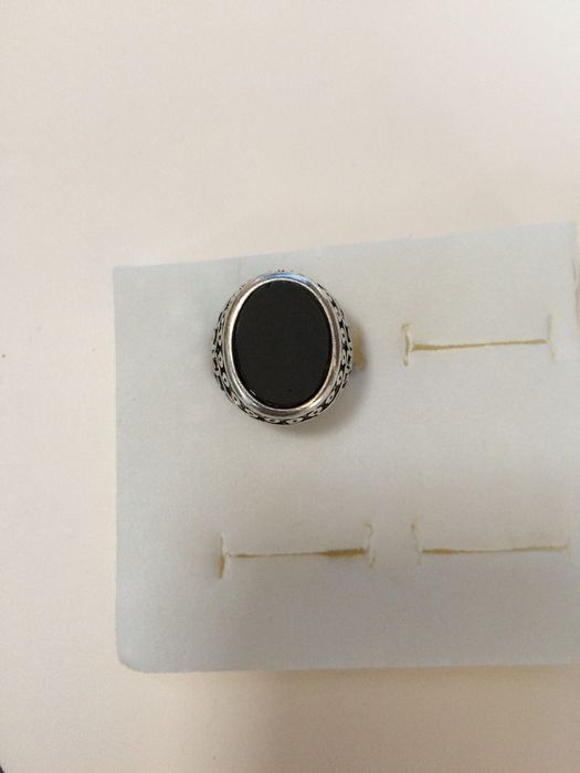 Jw Black CZ Tibetan Silver Ring - Size 6.5 Size ONE SIZE - 1 Preview