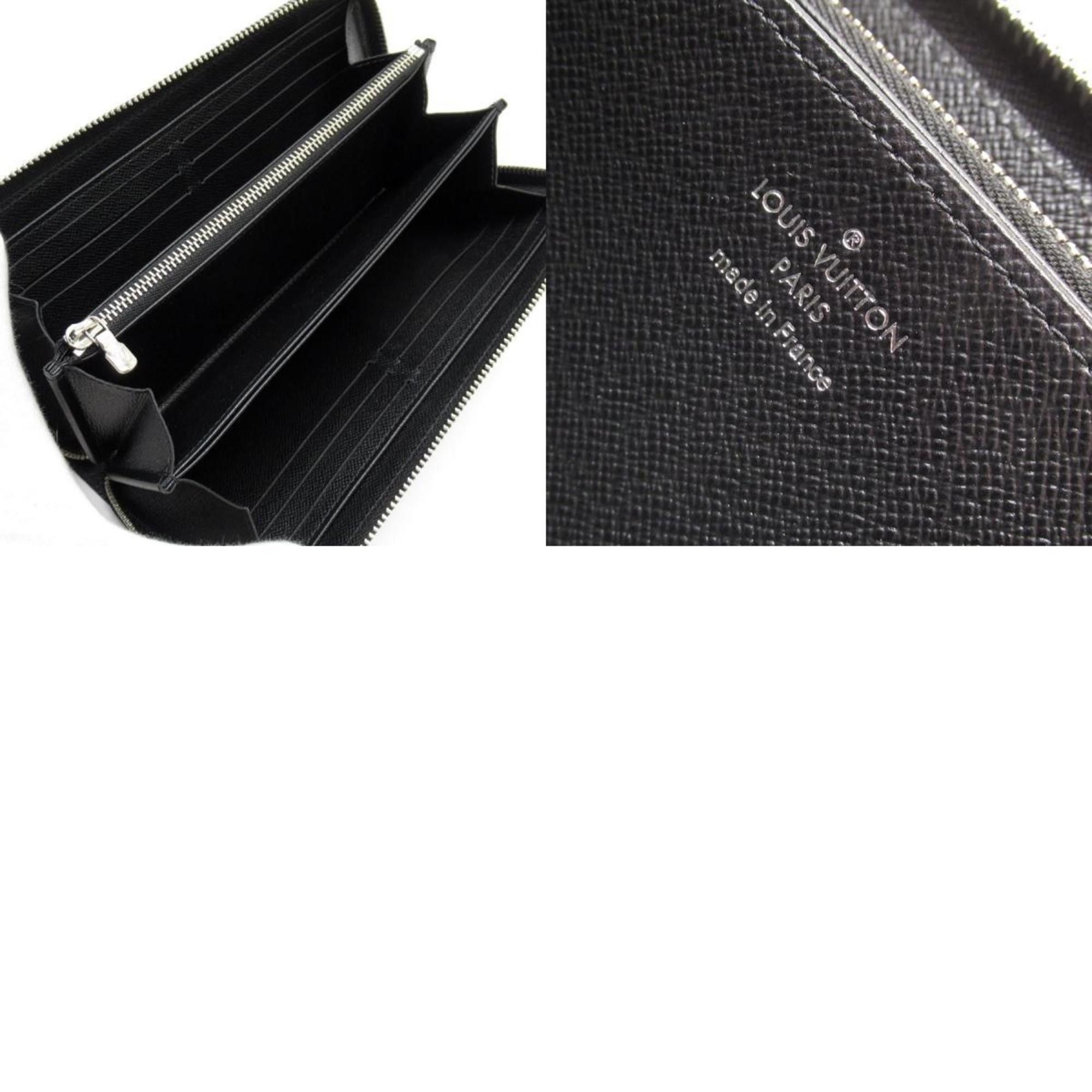 Louis Vuitton Louis Vuitton Round Long Wallet Epi Zippy Leather Black Silver Men's w0861a Size ONE SIZE - 5 Thumbnail