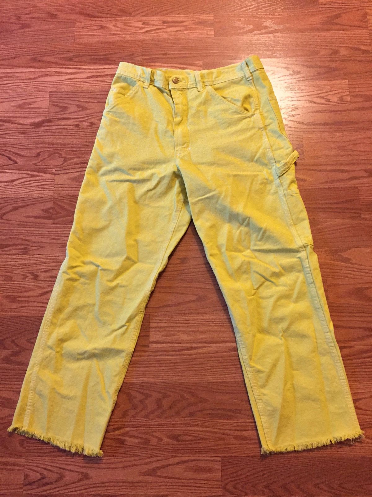 Light Yellow Vintage Pants