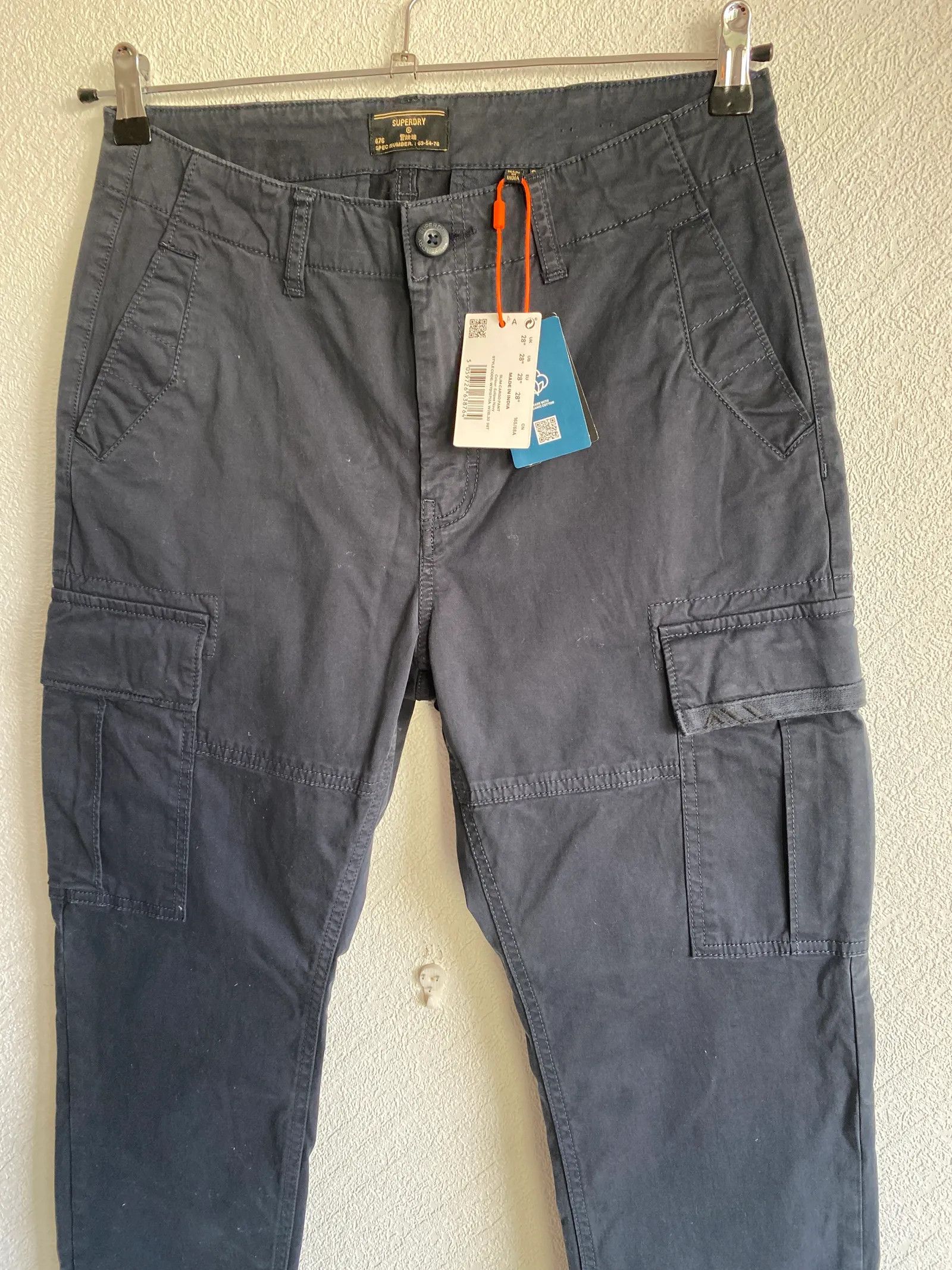Superdry Superdry Slim Cargo Pants Size 28" / US 6 / IT 42 - 5 Thumbnail