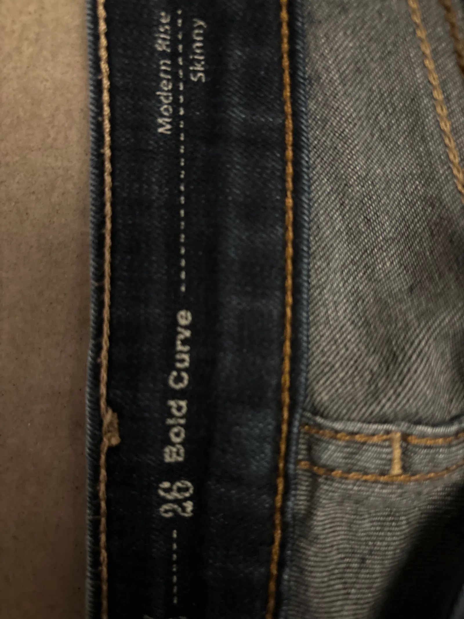 Levi's Levi's Bild Curve, Modern Rise, Skinny Jeans Size 26" / US 2 / IT 38 - 2 Thumbnail