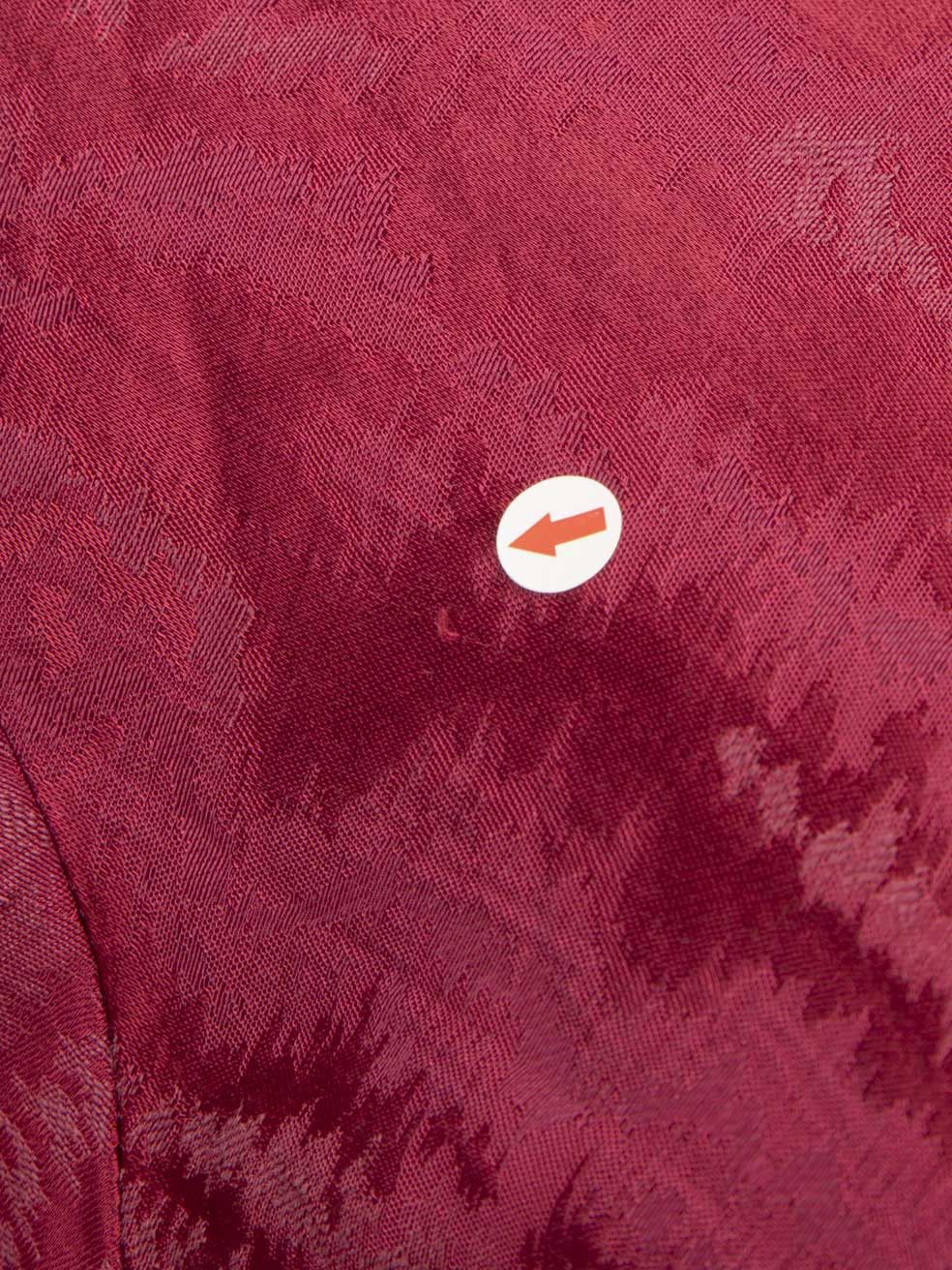 Isabel Marant Burgundy Ruffle Trim Dress Size S / US 4 / IT 40 - 6 Thumbnail