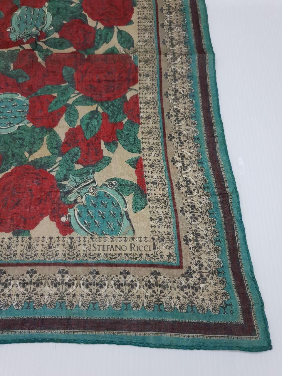 Japanese Brand × Vintage Handky Bandana Roses Design Size ONE SIZE - 3 Thumbnail