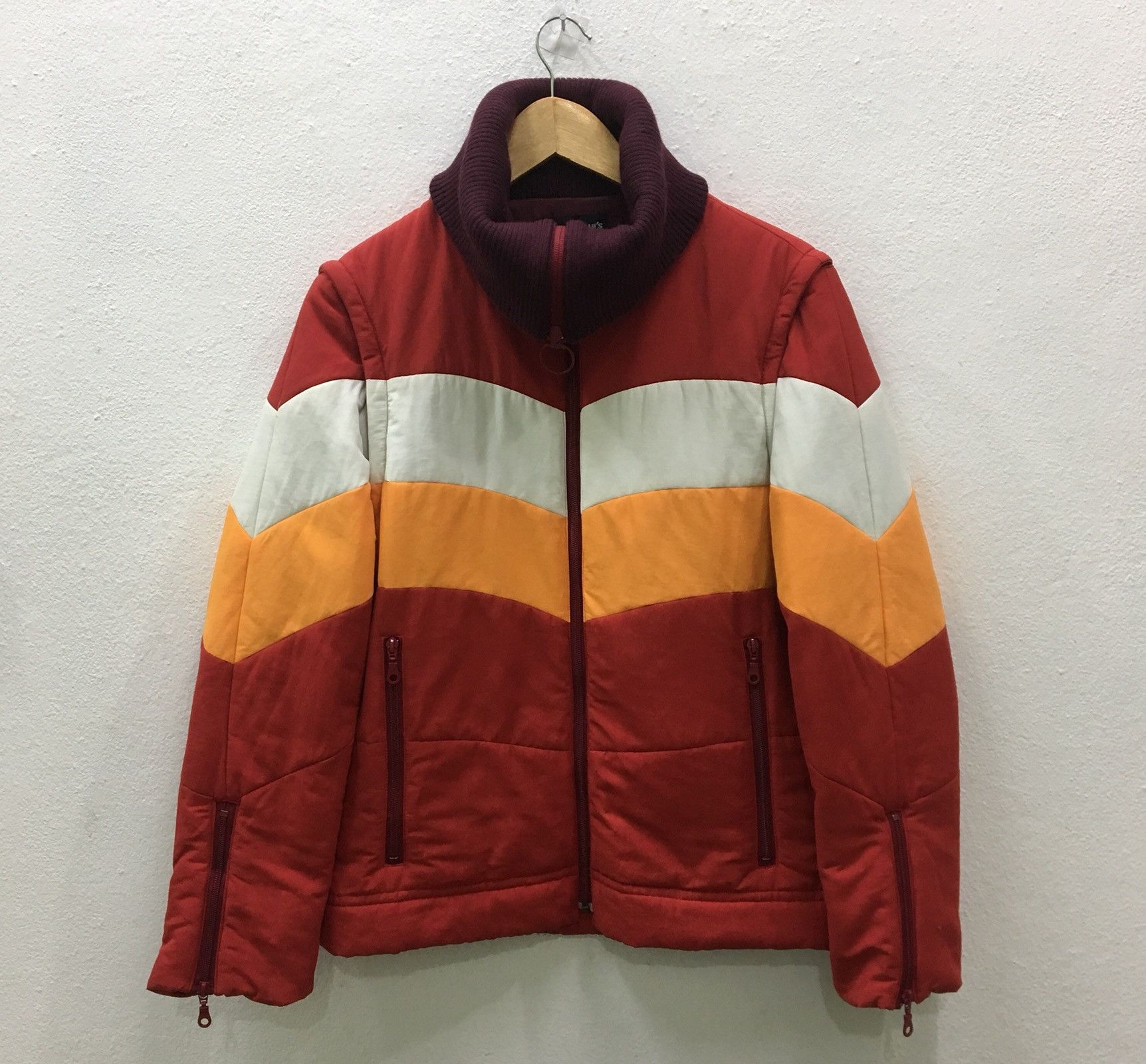 Lui's Lui’s Full Zipper Jacket Colour Block Nice Design Size US M / EU 48-50 / 2 - 1 Thumbnail