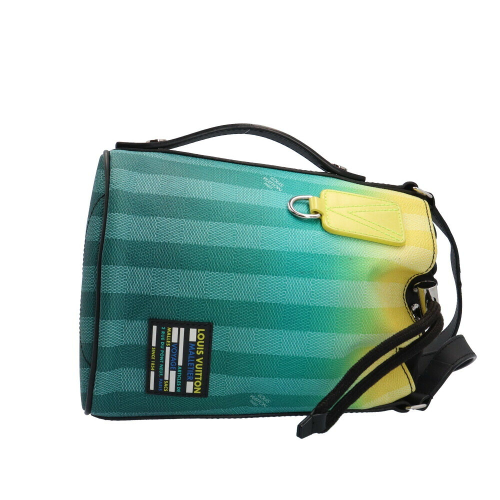 Louis Vuitton Louis Vuitton Sac Marant Damier Stripe Shoulder Bag PVC M59920 Green Men's LOUIS VUITTON Size ONE SIZE - 7 Thumbnail