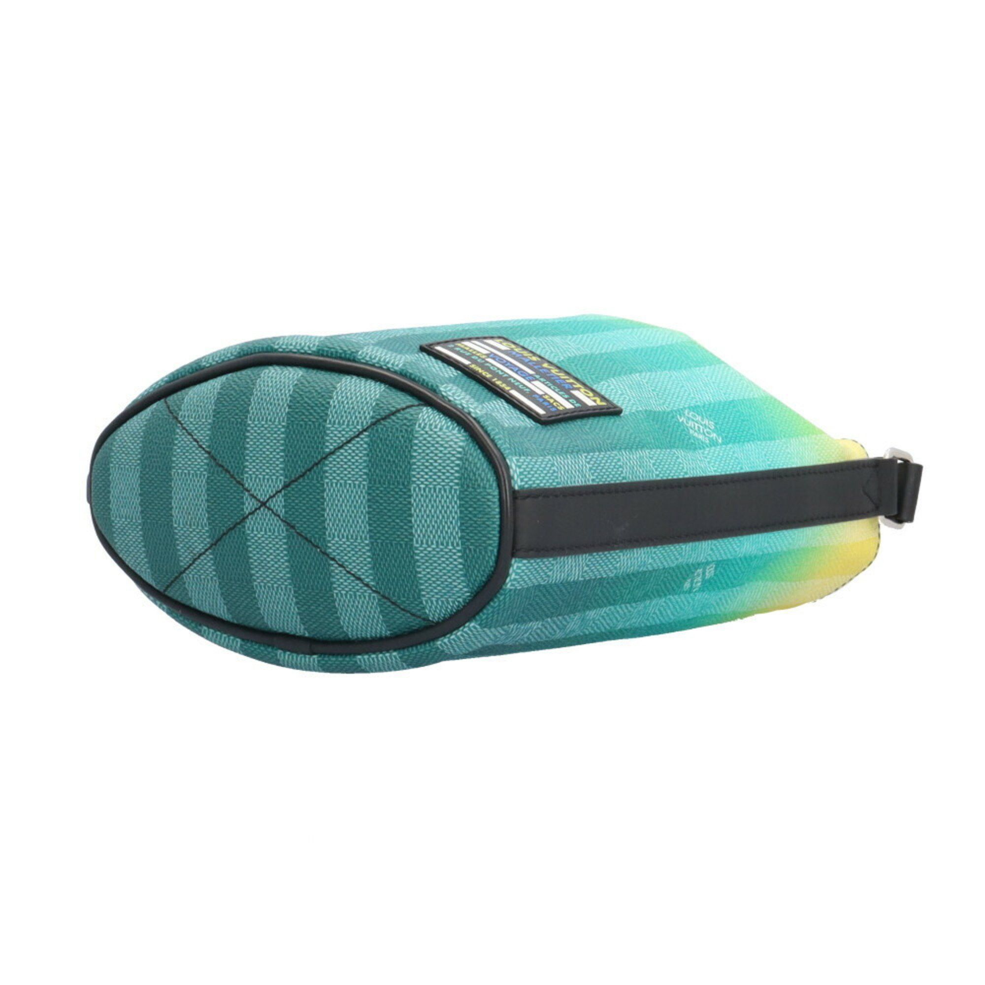 Louis Vuitton Louis Vuitton Sac Marant Damier Stripe Shoulder Bag PVC M59920 Green Men's LOUIS VUITTON Size ONE SIZE - 5 Thumbnail