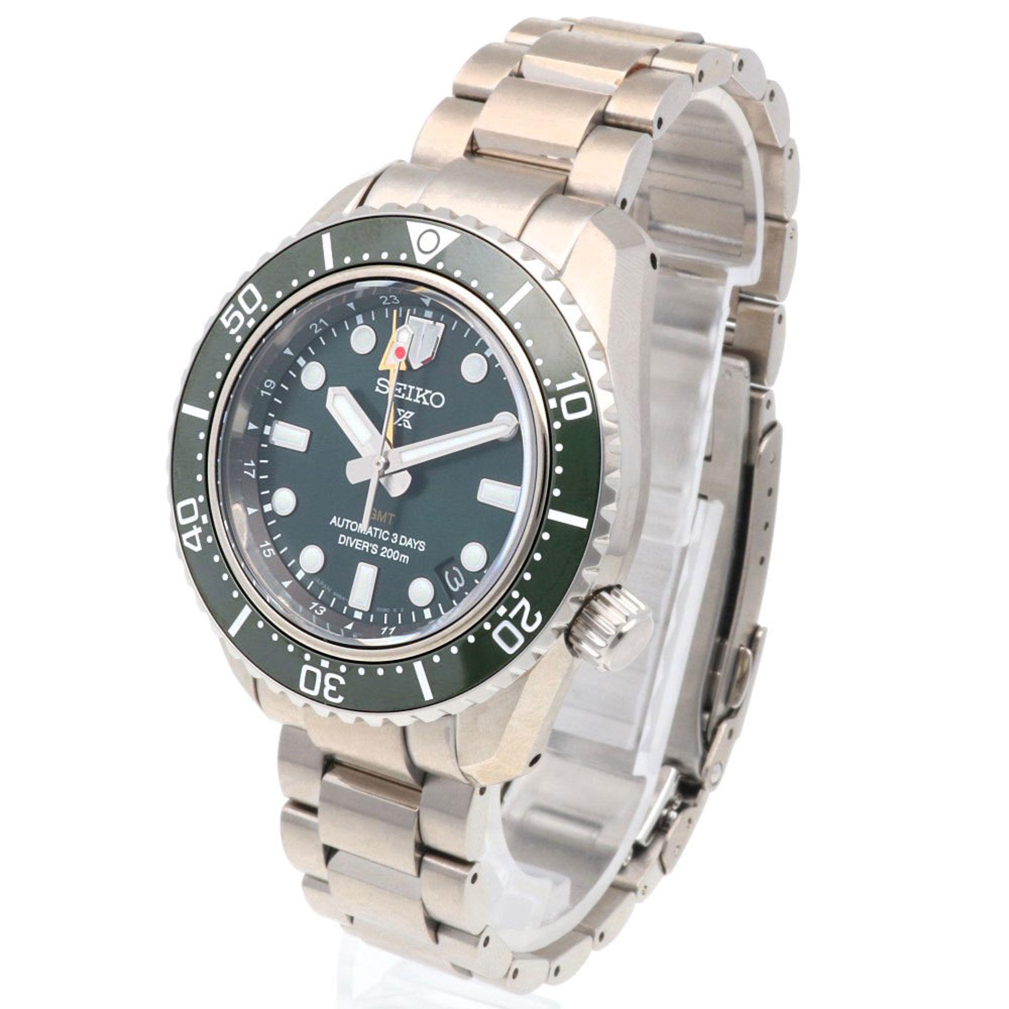 Seiko Seiko Prospex Watch Stainless Steel SBEJ009 (6R54-00D0) Automatic Men's SEIKO GMT Overhauled Size ONE SIZE - 3 Thumbnail