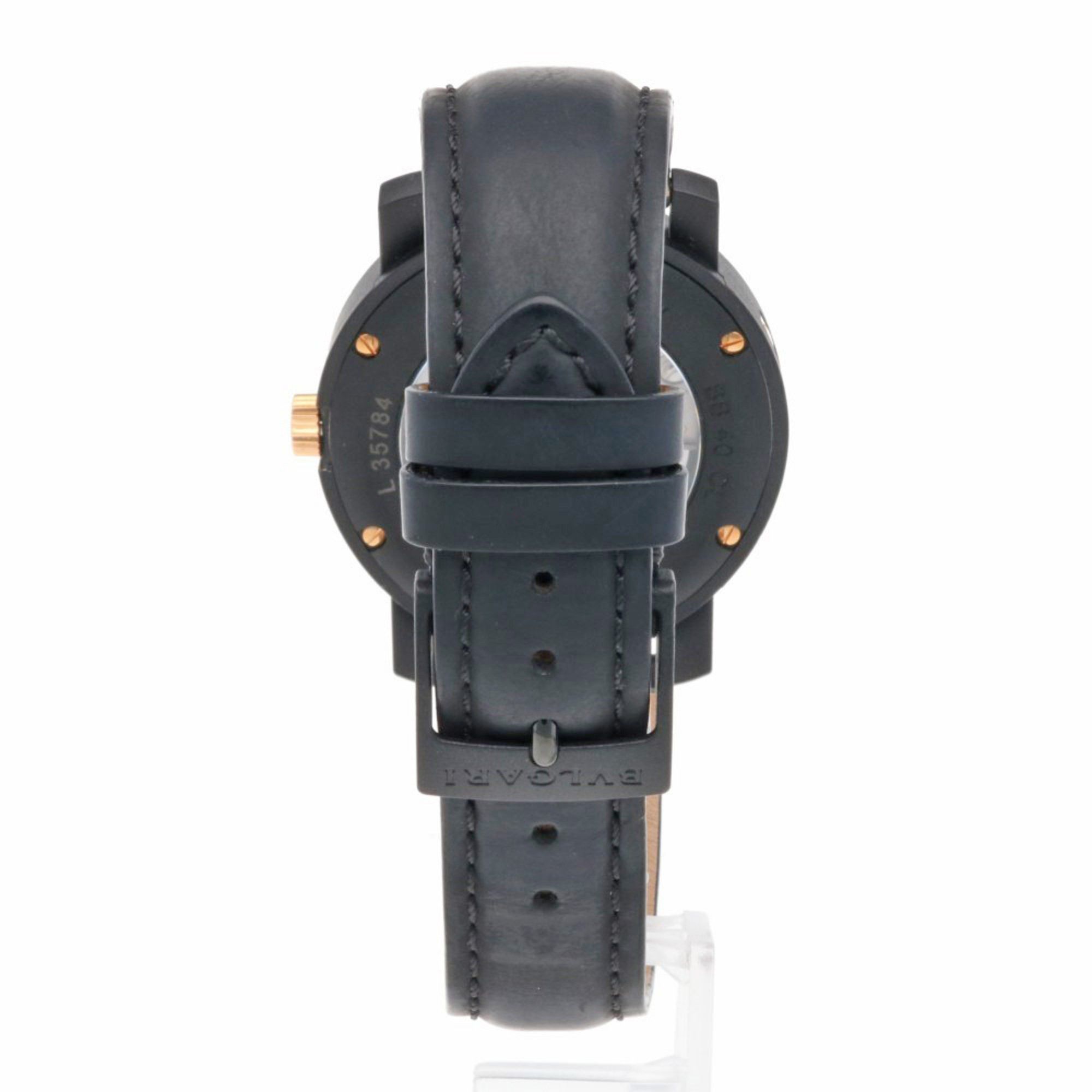 Bvlgari BVLGARI Wristwatch Carbon BB40CL Automatic Men's Overhauled Size ONE SIZE - 6 Thumbnail