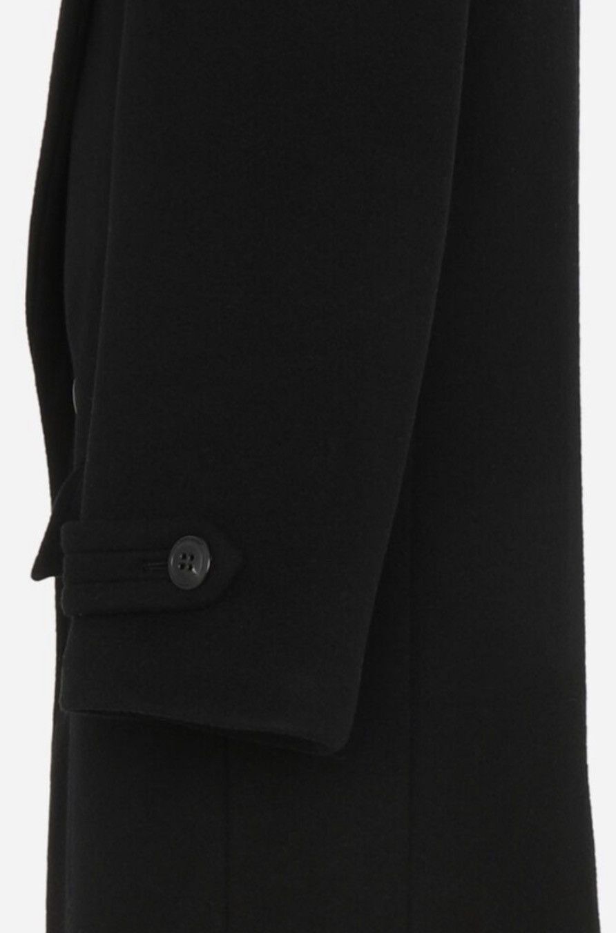 Saint Laurent Paris Manteau Manche Monte Double Noir Profond Coat Size US XL / EU 56 / 4 - 4 Thumbnail