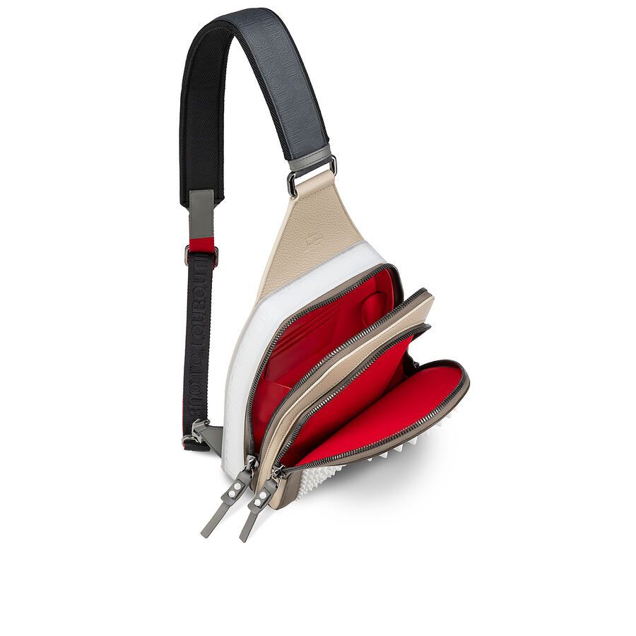 Christian Louboutin Loubifunk Calf Leather Spikes Crossbody bag Size ONE SIZE - 4 Thumbnail
