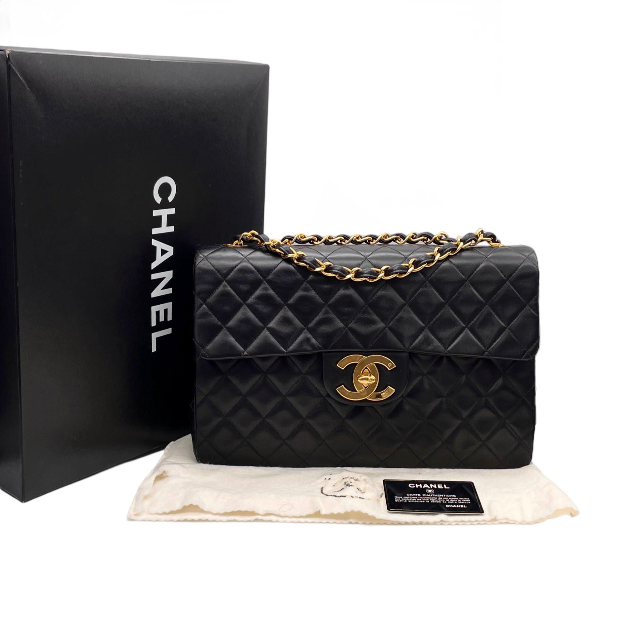 Chanel Chanel Matelasse Jumbo Coco Mark Chain Shoulder Flap Bag Size ONE SIZE - 4 Thumbnail