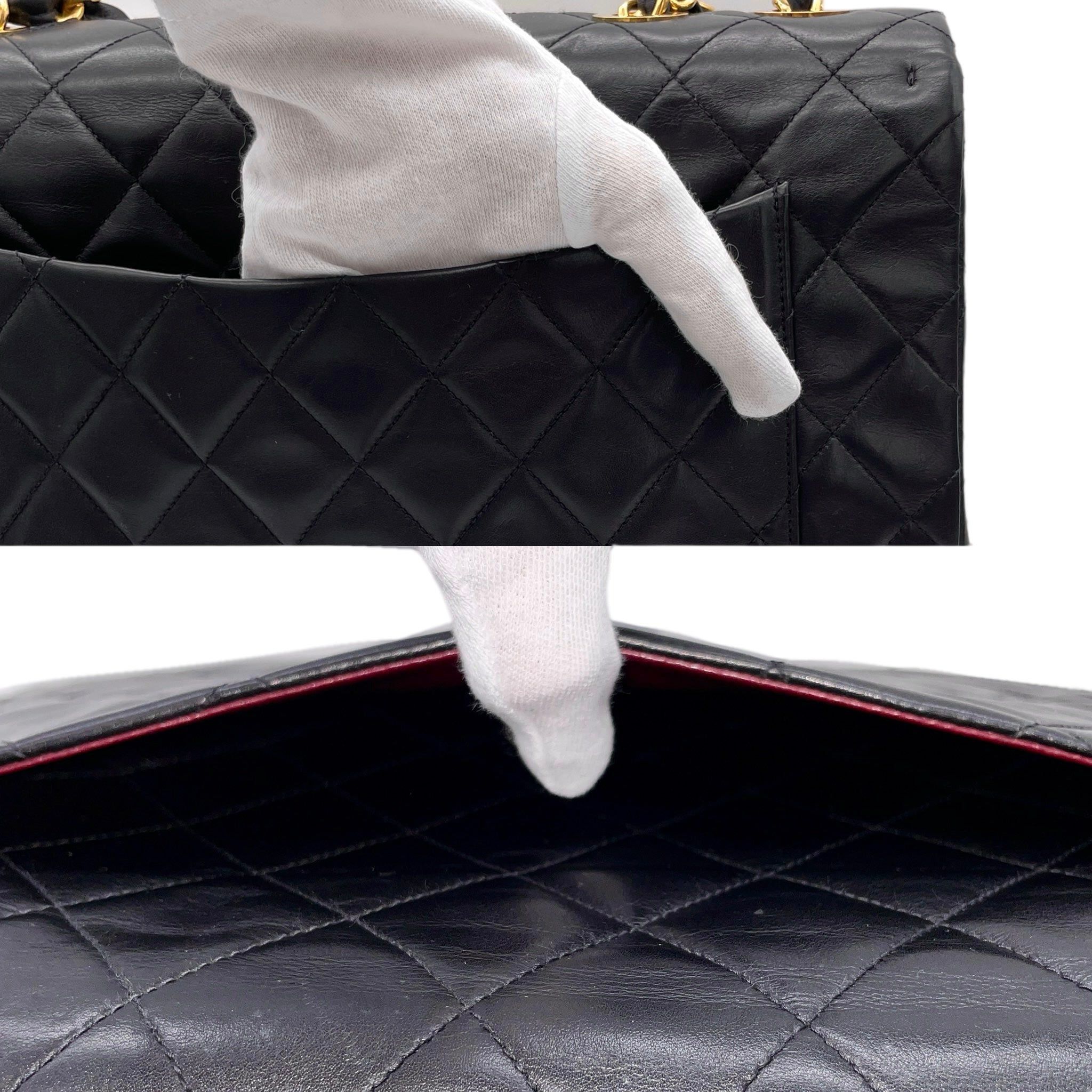 Chanel Chanel Matelasse Jumbo Coco Mark Chain Shoulder Flap Bag Size ONE SIZE - 14 Thumbnail