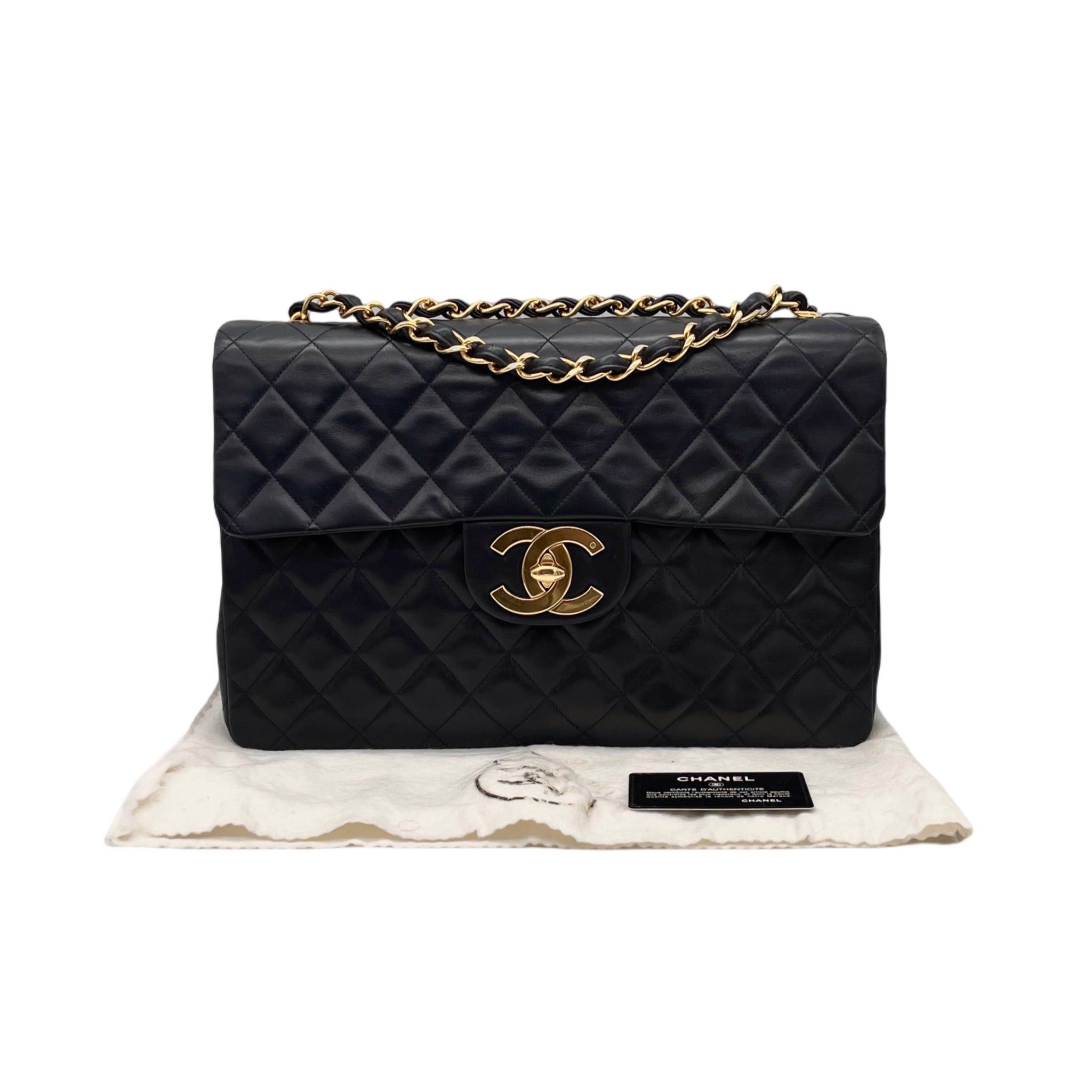 Chanel Chanel Matelasse Jumbo Coco Mark Chain Shoulder Flap Bag Size ONE SIZE - 5 Thumbnail