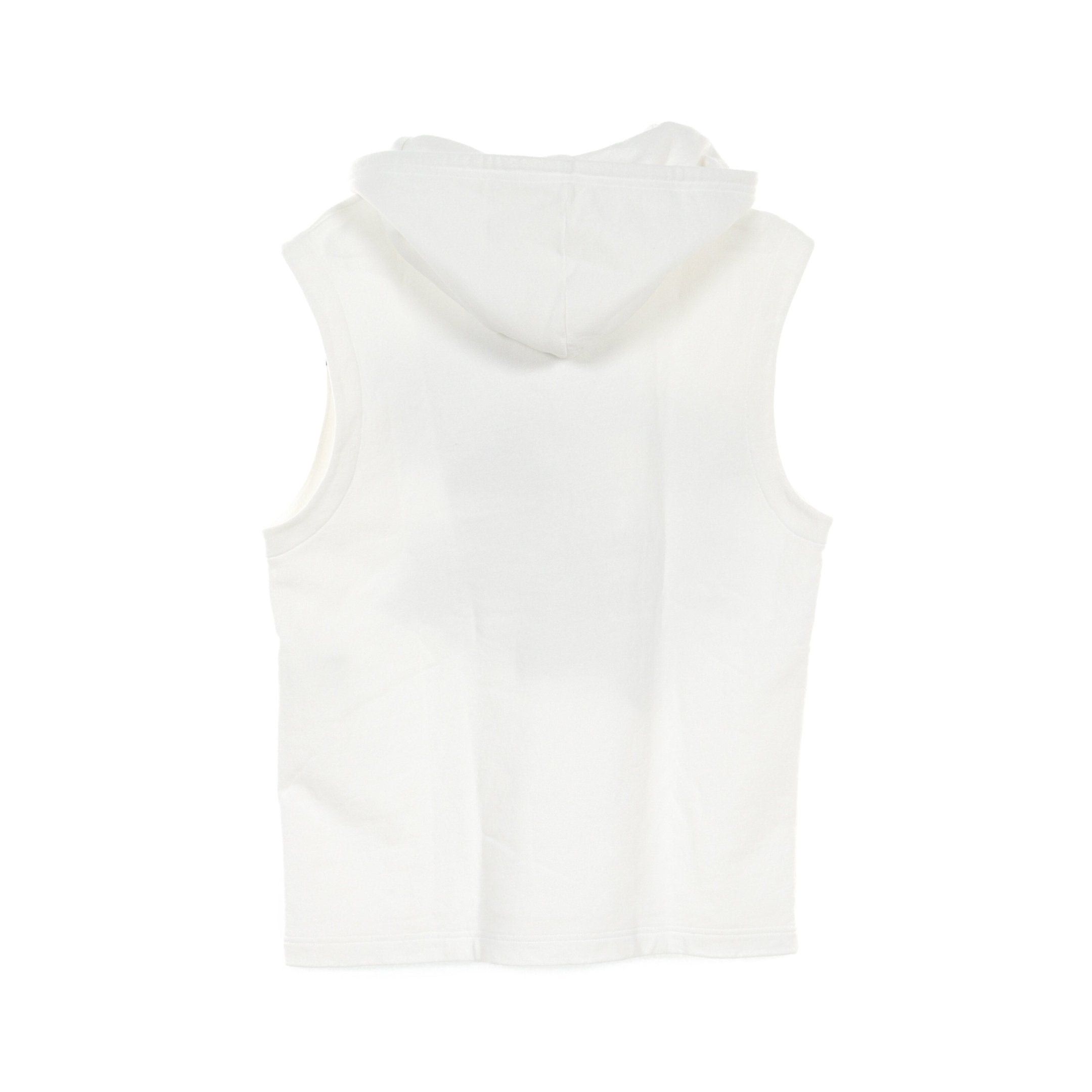 Chanel Chanel Camellia Coco Mark Pullover Hoodie No Sleeve Cotton White Black Size ONE SIZE - 2 Thumbnail