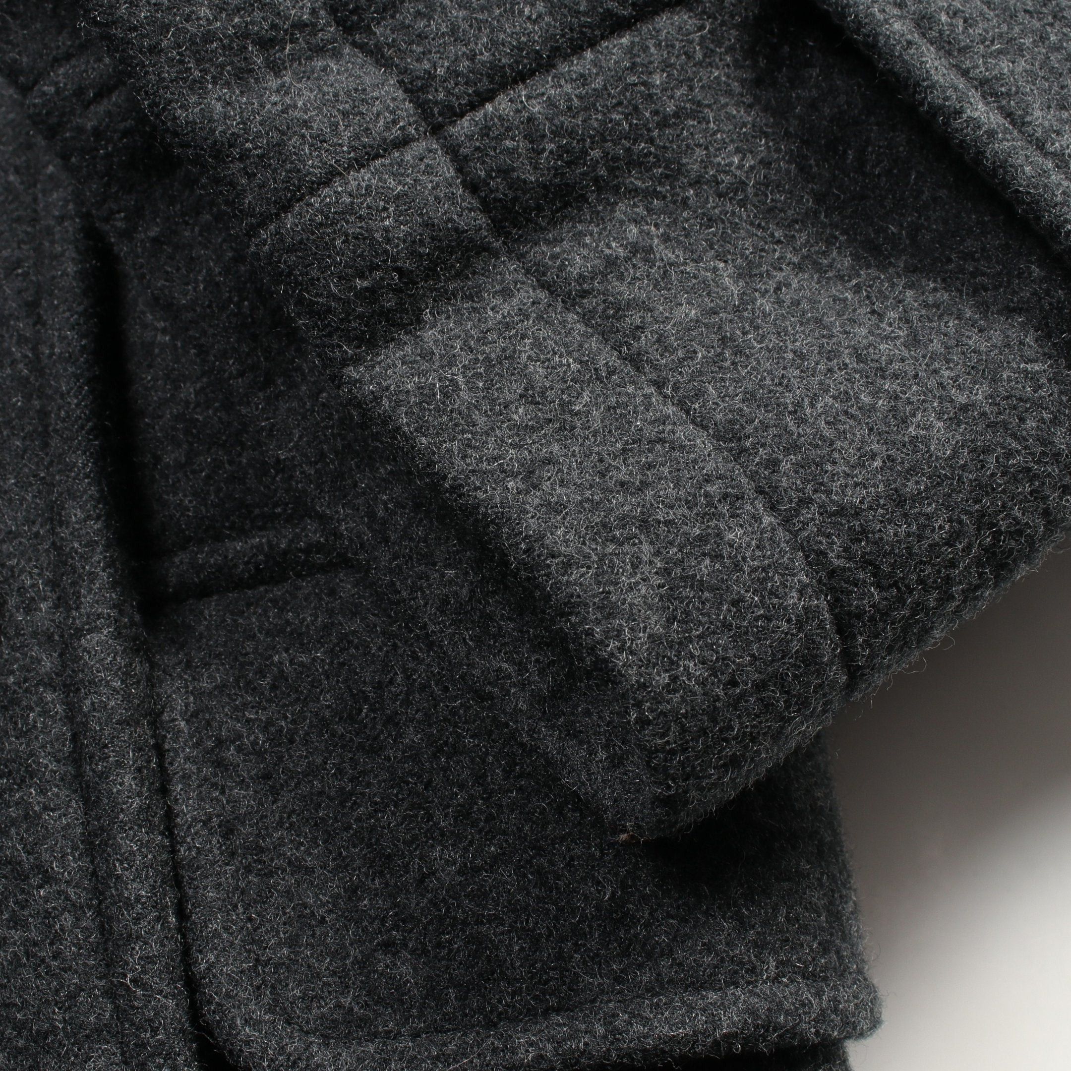 Celine Celine Duffle Coat Wool Dark Gray Size ONE SIZE - 8 Thumbnail