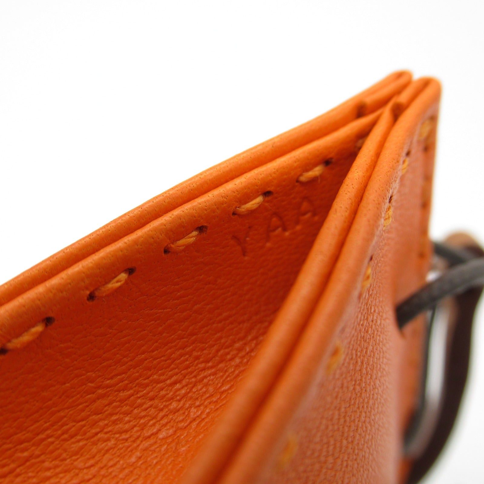 Hermes Hermes Sack Orange Bag Charm Leather Aagneau Feu Y Stamp Size ONE SIZE - 5 Thumbnail