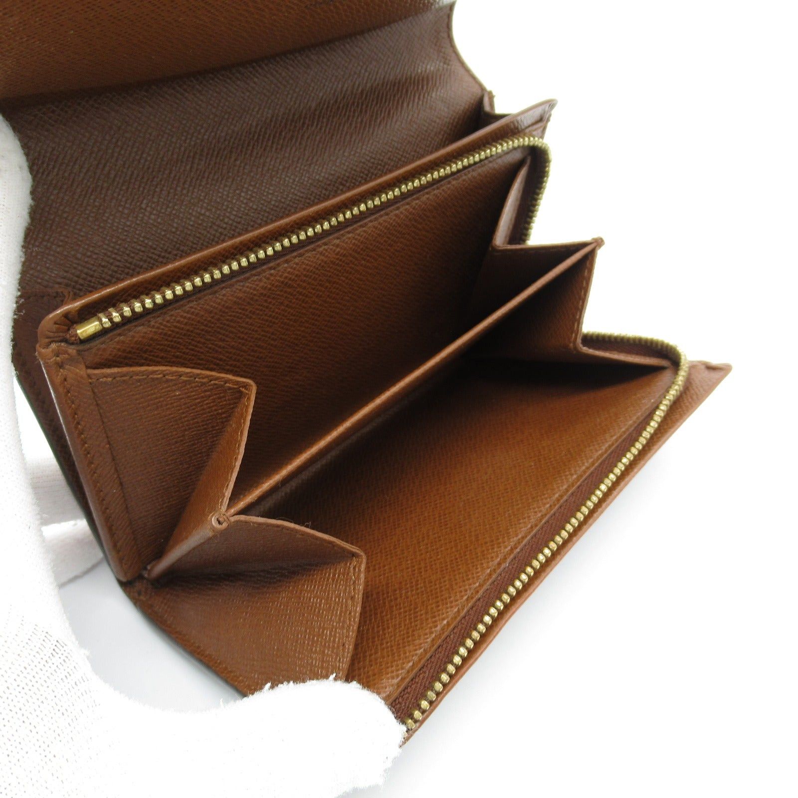 Louis Vuitton Louis Vuitton Porto Monnaie Vietresol Bi-Fold Wallet Coated Canvas Monogram Brown Size ONE SIZE - 5 Thumbnail