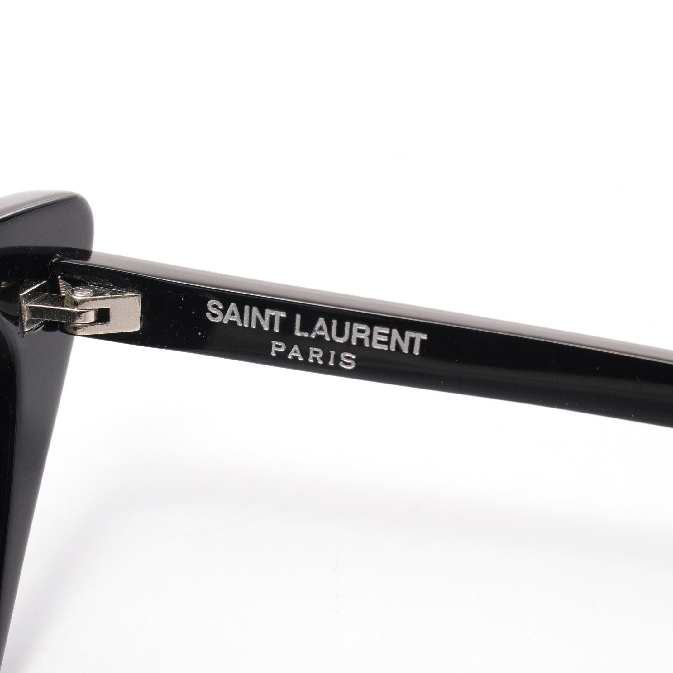 Yves Saint Laurent Yves Saint Laurent Victoire Sunglasses Black Size ONE SIZE - 4 Thumbnail