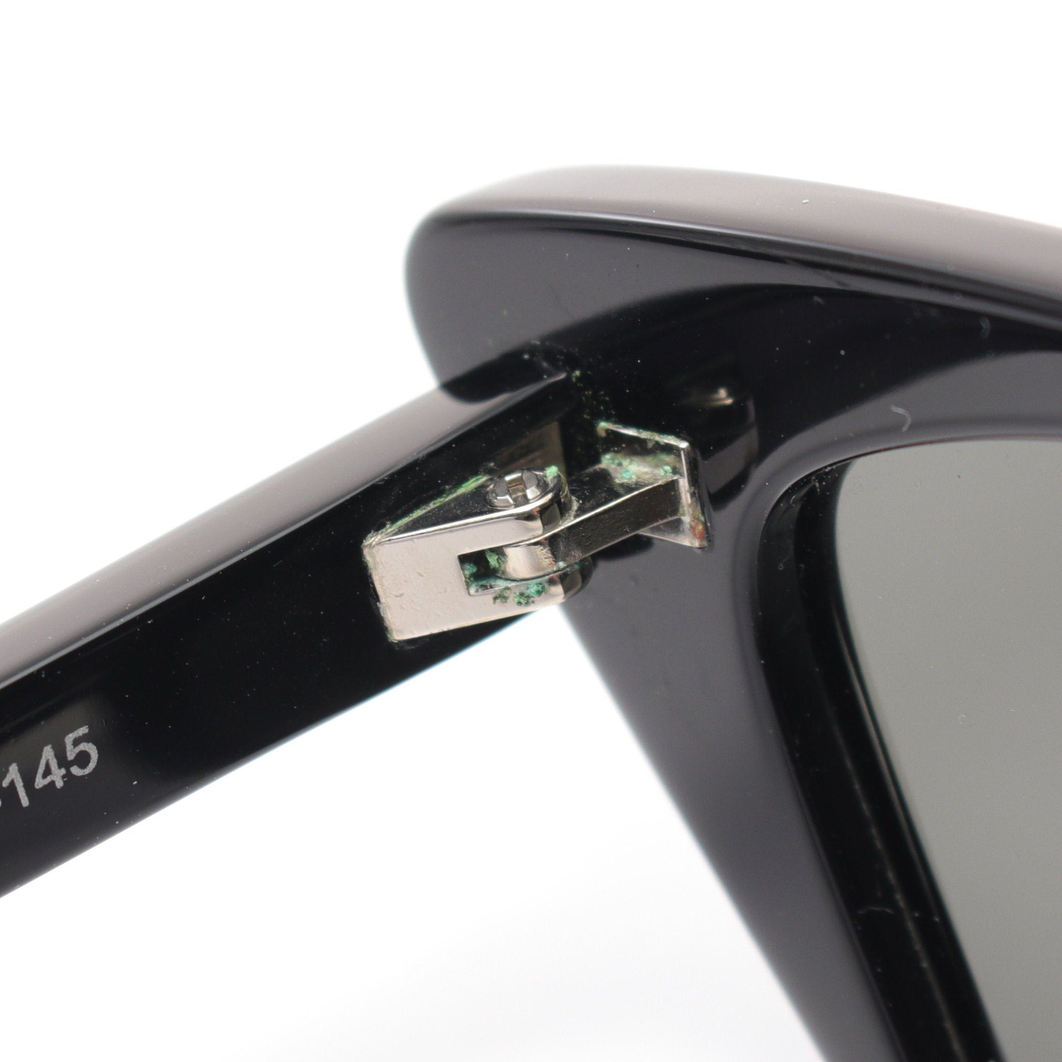 Yves Saint Laurent Yves Saint Laurent Victoire Sunglasses Black Size ONE SIZE - 9 Thumbnail