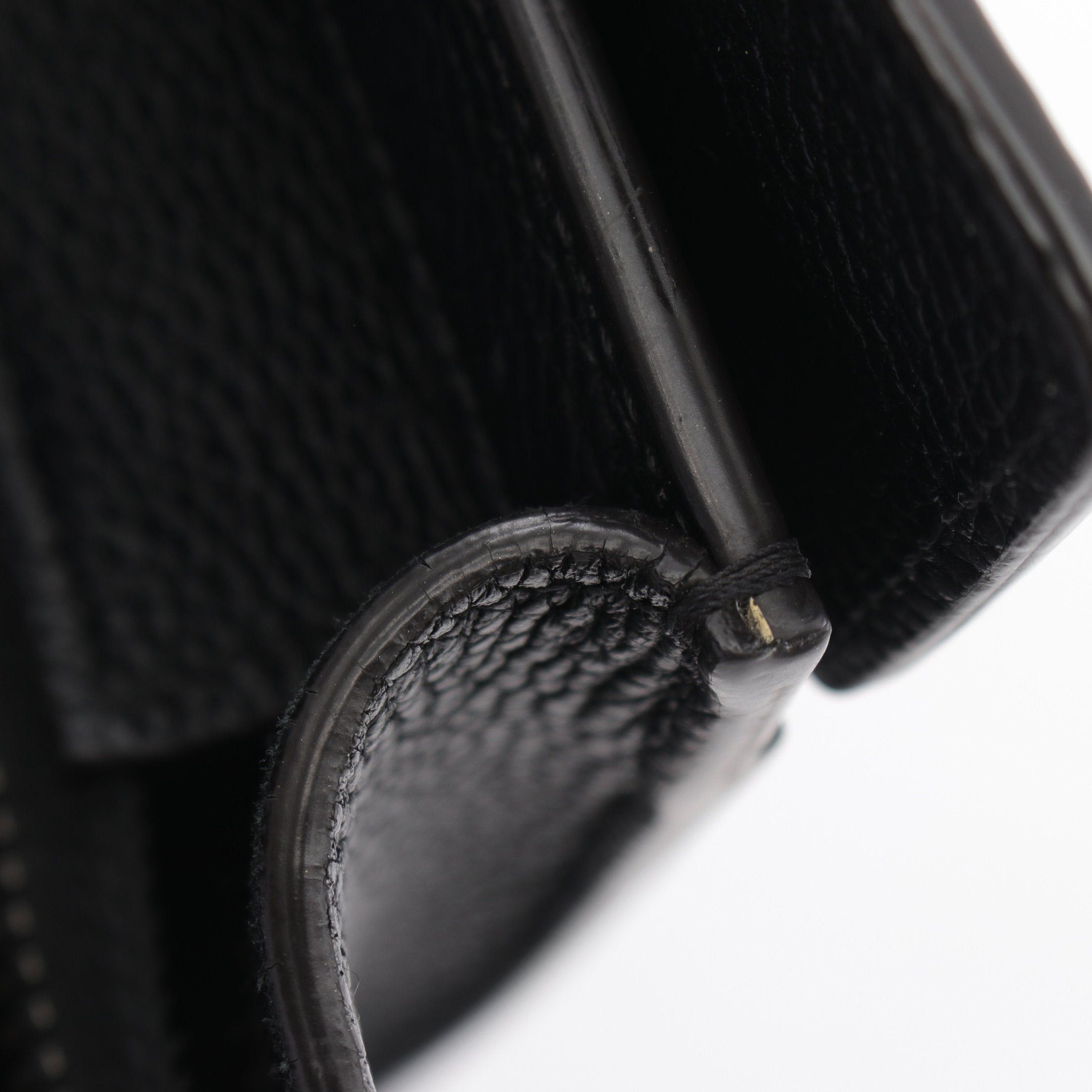 Celine Celine Micro Luggage Handbag Leather Black Size ONE SIZE - 6 Thumbnail