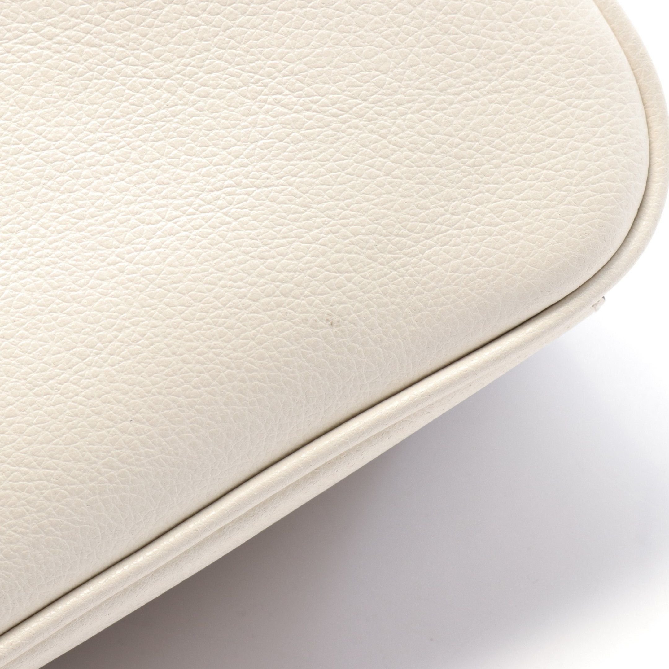 Prada Prada Glace Calf Shoulder Bag Leather Off White Size ONE SIZE - 6 Thumbnail