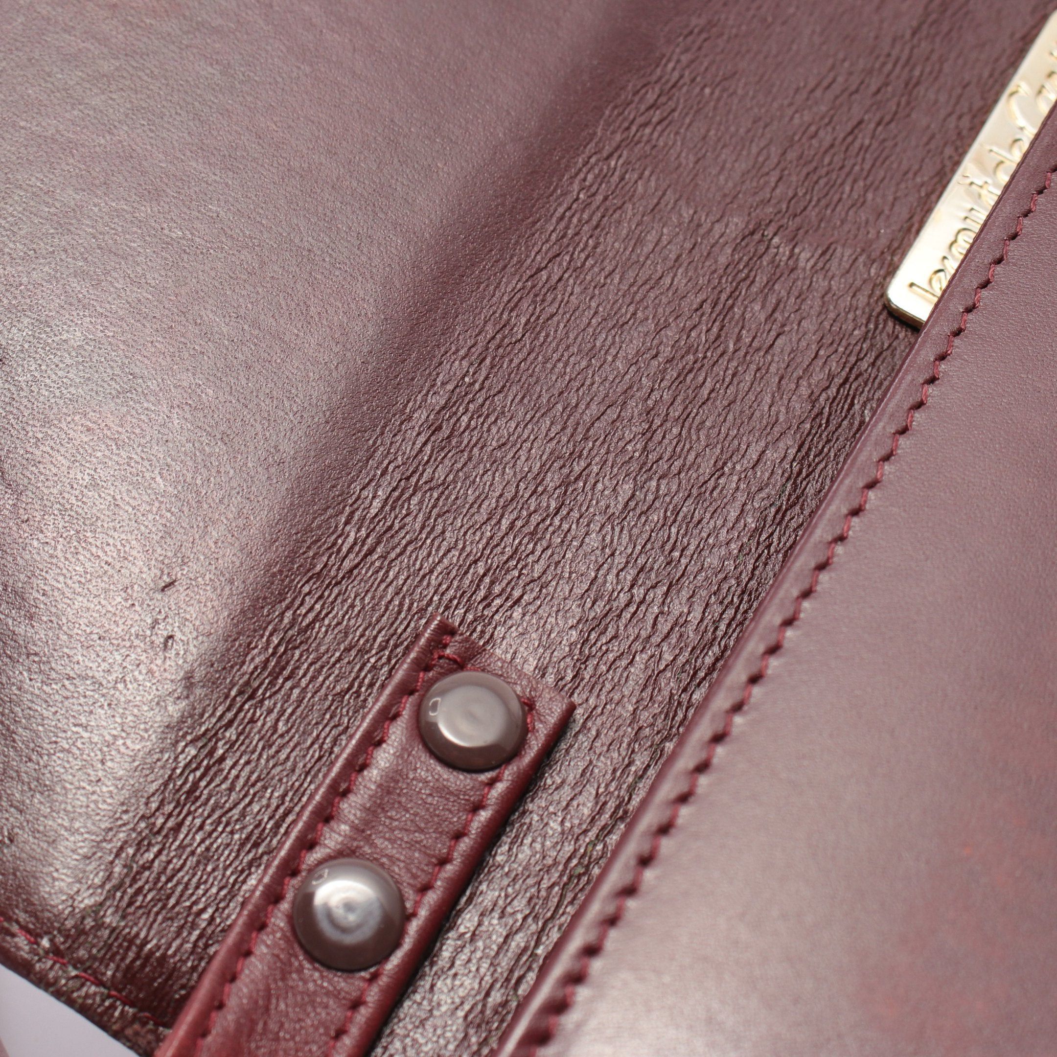 Cartier Cartier Mast Line Shoulder Bag Leather Bordeaux Size ONE SIZE - 5 Thumbnail