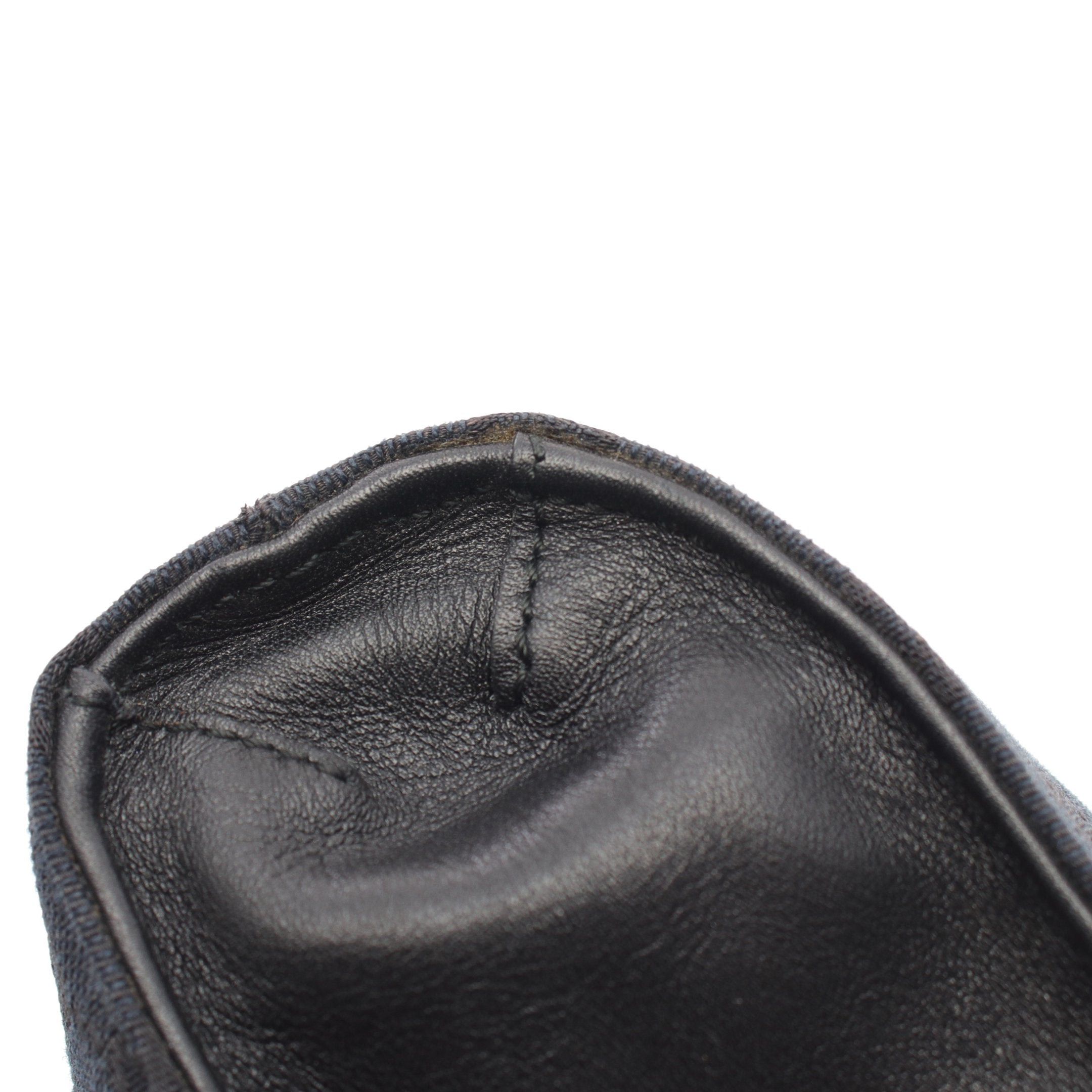 Gucci Gucci Gg Canvas Handbag Tote Bag Leather Black Size ONE SIZE - 6 Thumbnail