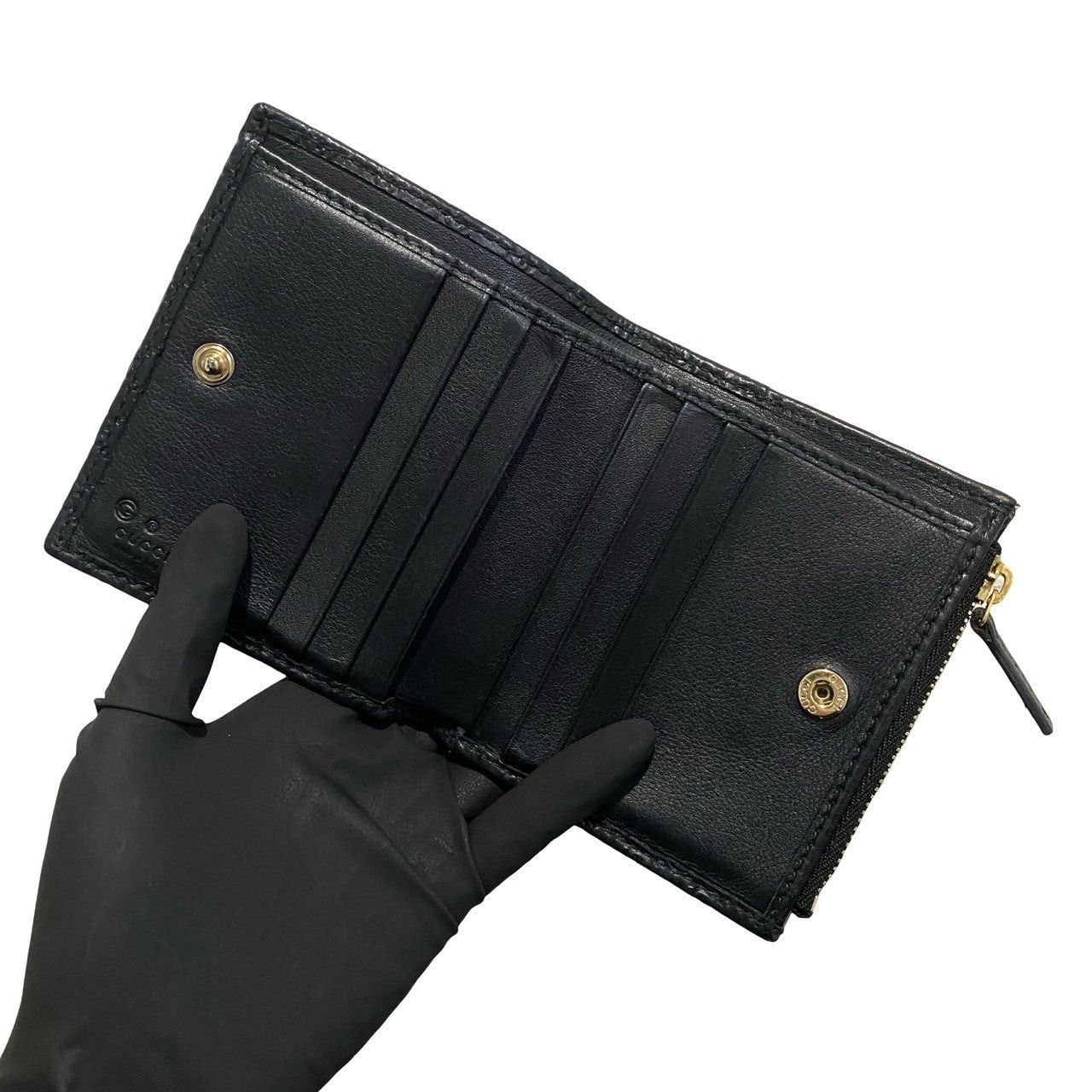 Gucci Gucci Wallets & Case Black Leather Size ONE SIZE - 6 Thumbnail