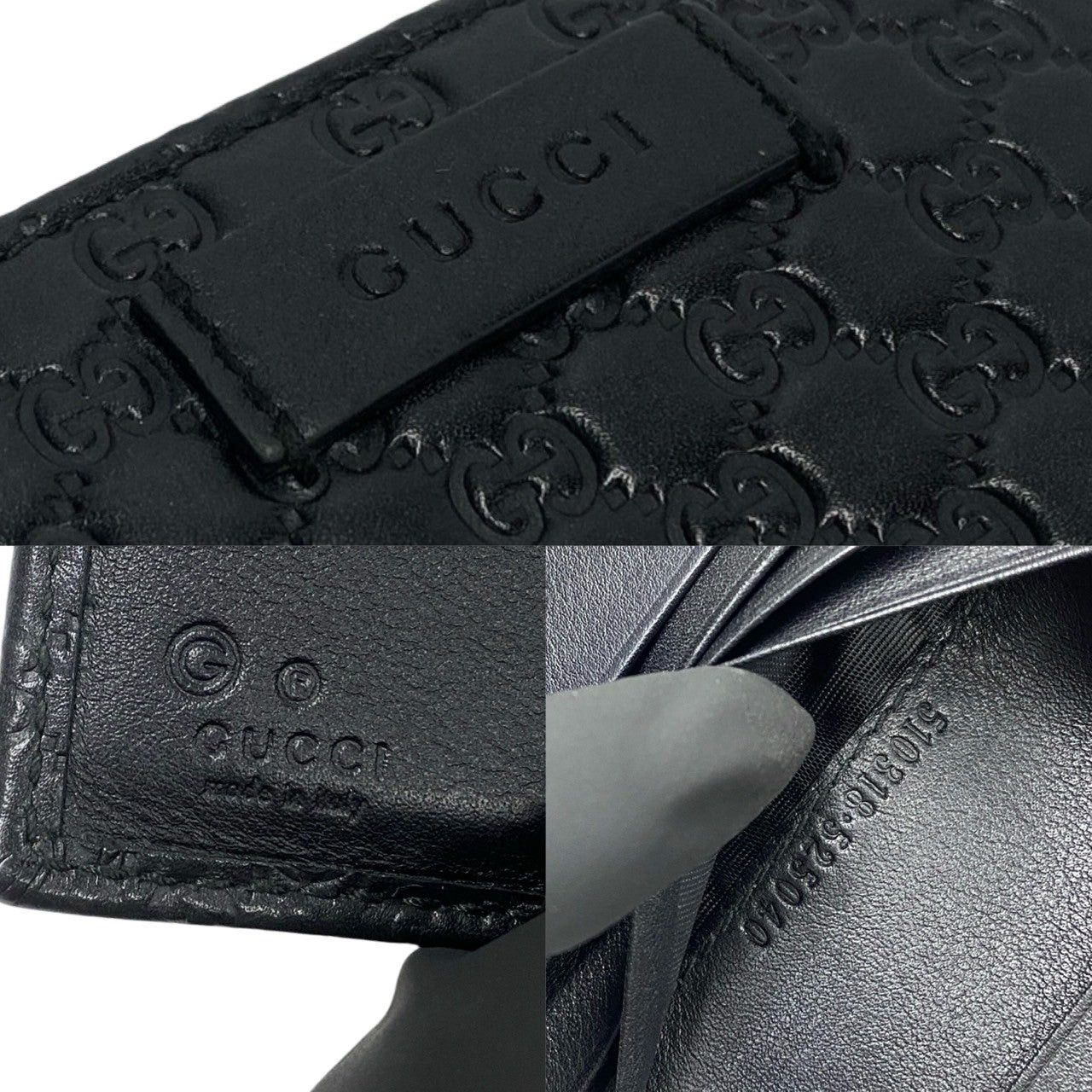 Gucci Gucci Wallets & Case Black Leather Size ONE SIZE - 2 Thumbnail