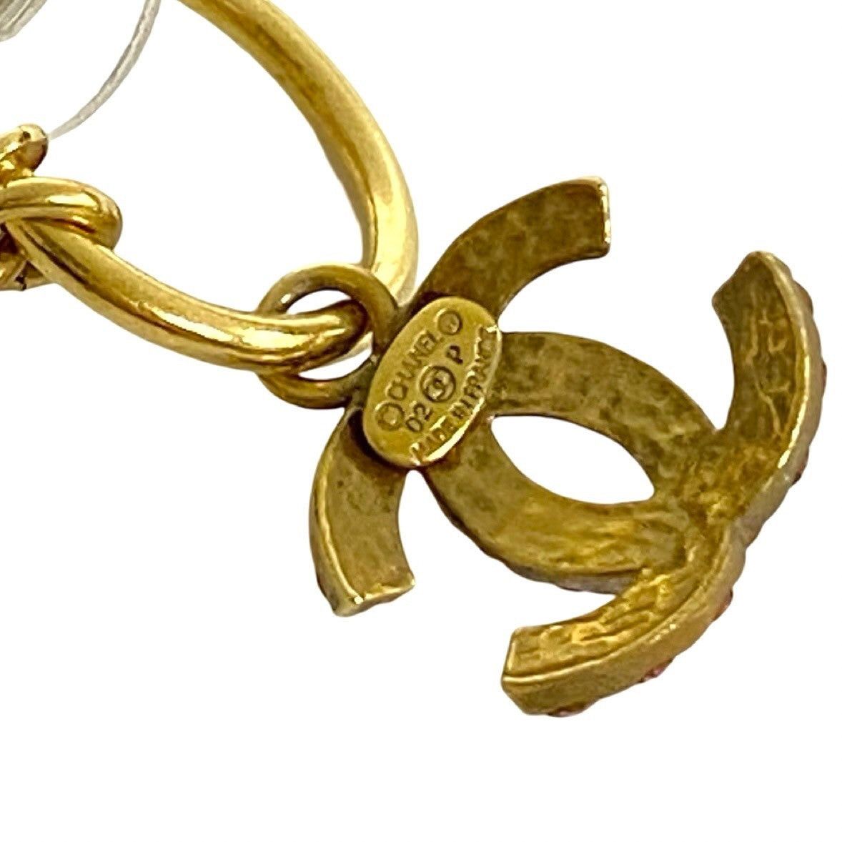 Chanel Chanel Earring Gold Plated Size ONE SIZE - 2 Thumbnail