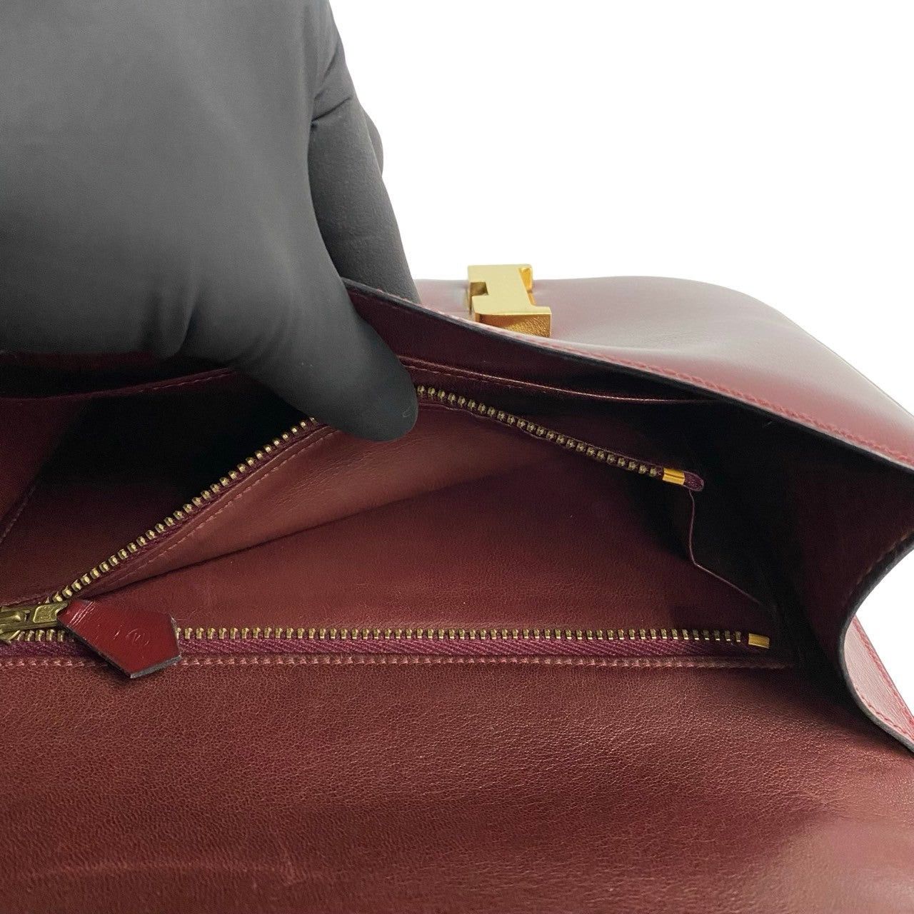 Hermes Hermes Shoulder Bag Red Leather Size ONE SIZE - 9 Thumbnail